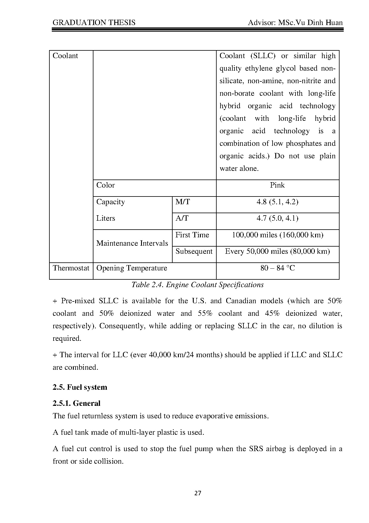 Đồ án tốt nghiệp - Restoration and research on a combined air conditioner and EFI engine system TM - Trang 50