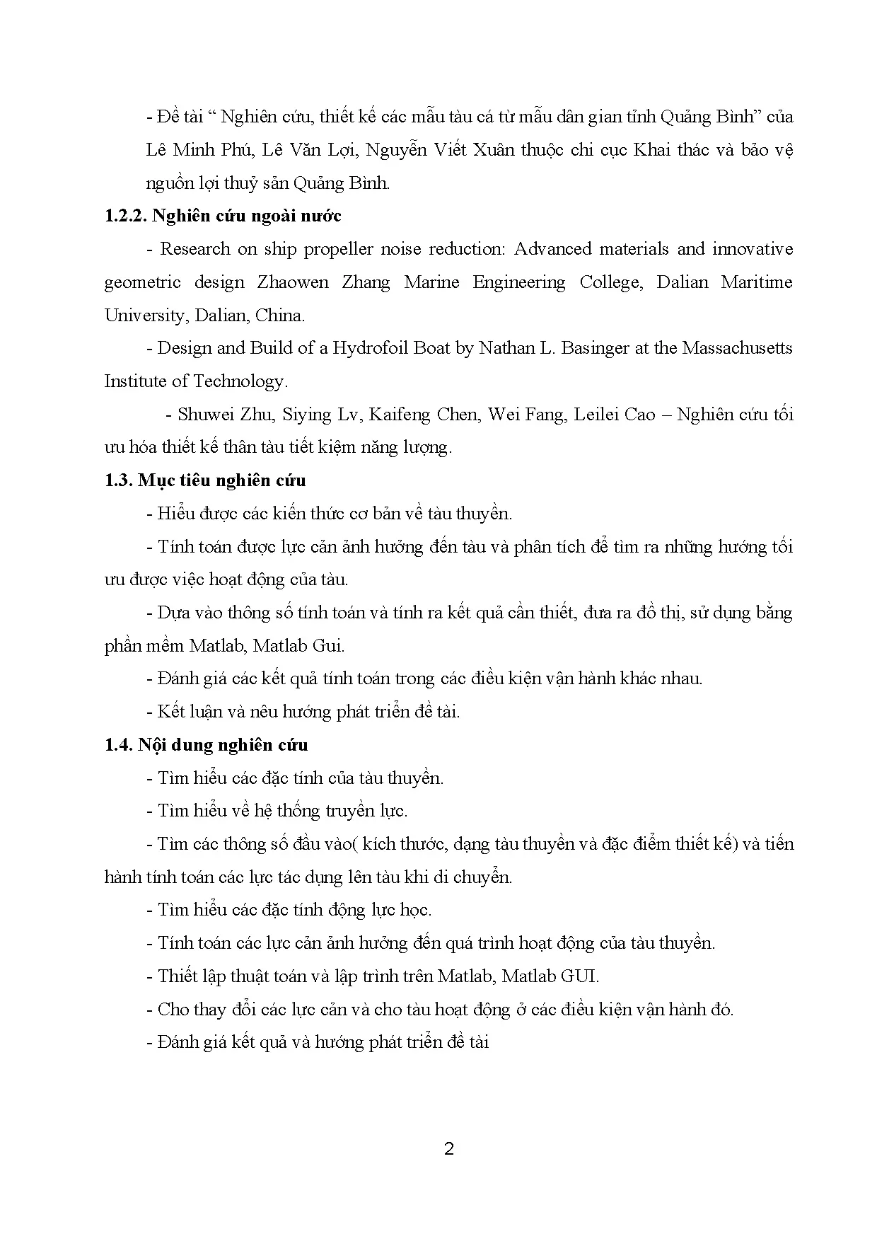 Đồ án tốt nghiệp - Tính toán động lực học tàu thủy - Trang 27