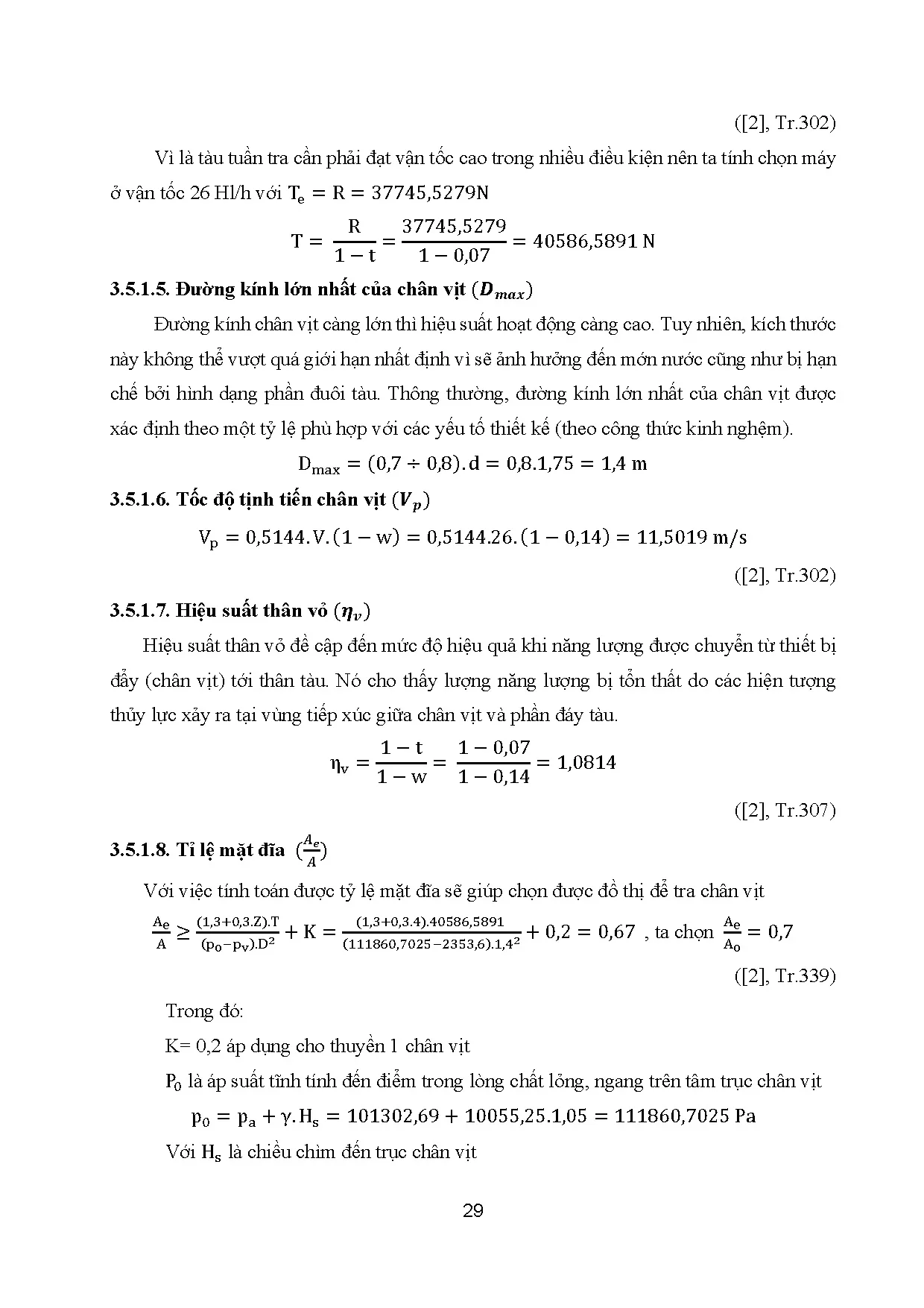 Đồ án tốt nghiệp - Tính toán động lực học tàu thủy - Trang 54