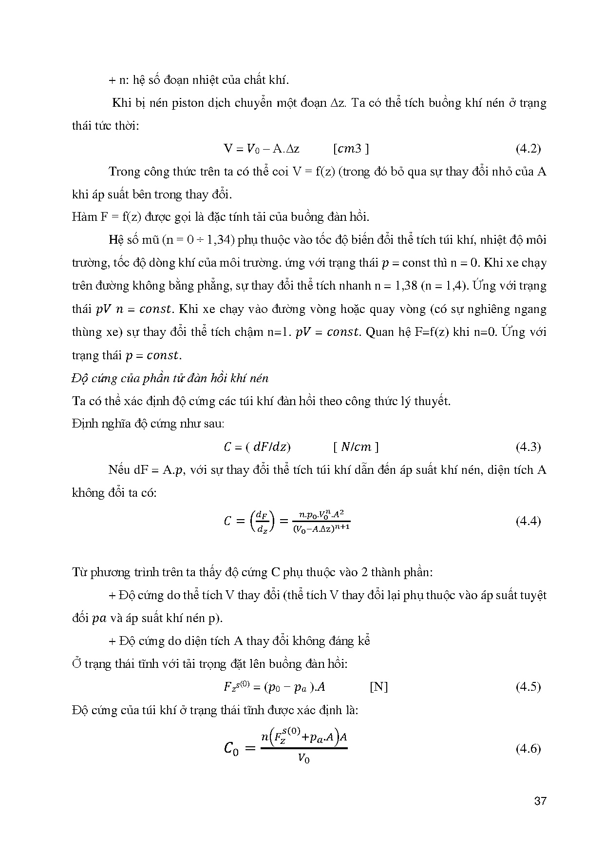 Đồ án tốt nghiệp - Nghiên cứu sự phân bố tải trọng pháp tuyến KXCĐTCGTTSĐ 2 KLNLỔĐTXTMPDĐÁTNNCNKTÔT - Trang 50