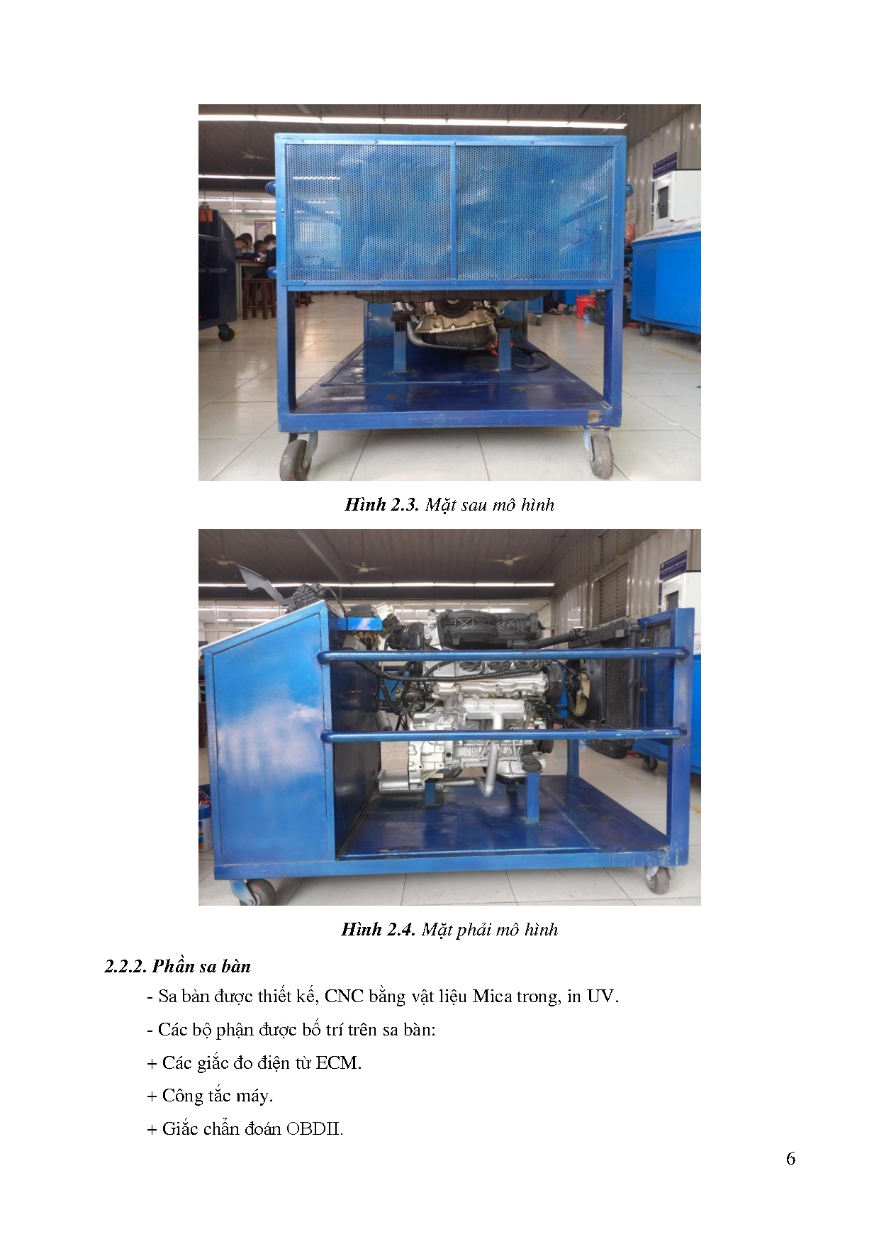 Đồ án tốt nghiệp - Thi công và biên soạn tài liệu hướng dẫn thực tập mô hình động cơ 1MZ-FE - Trang 28