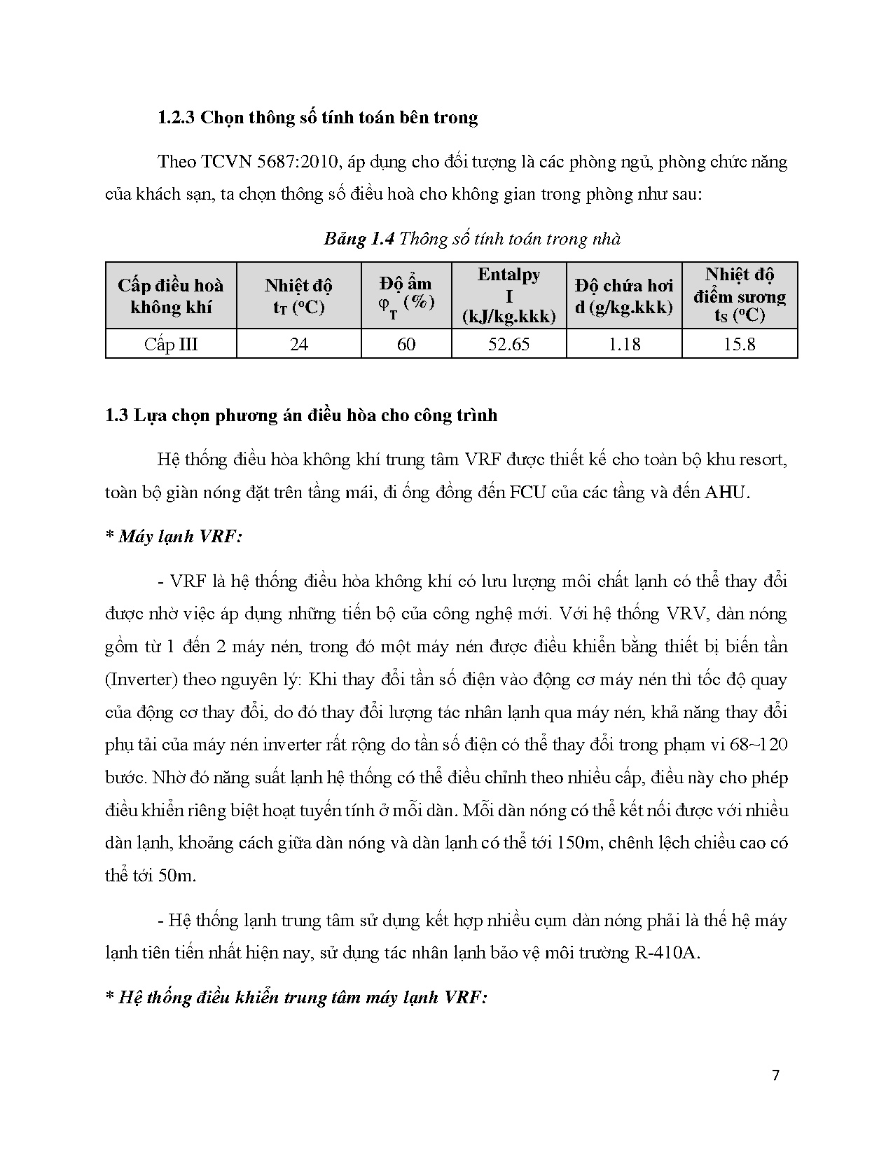 Đồ án tốt nghiệp - Tính toán kiểm tra hệ thống thông gió và điều hòa không khí khách sạn Resort LHĐL - Trang 27