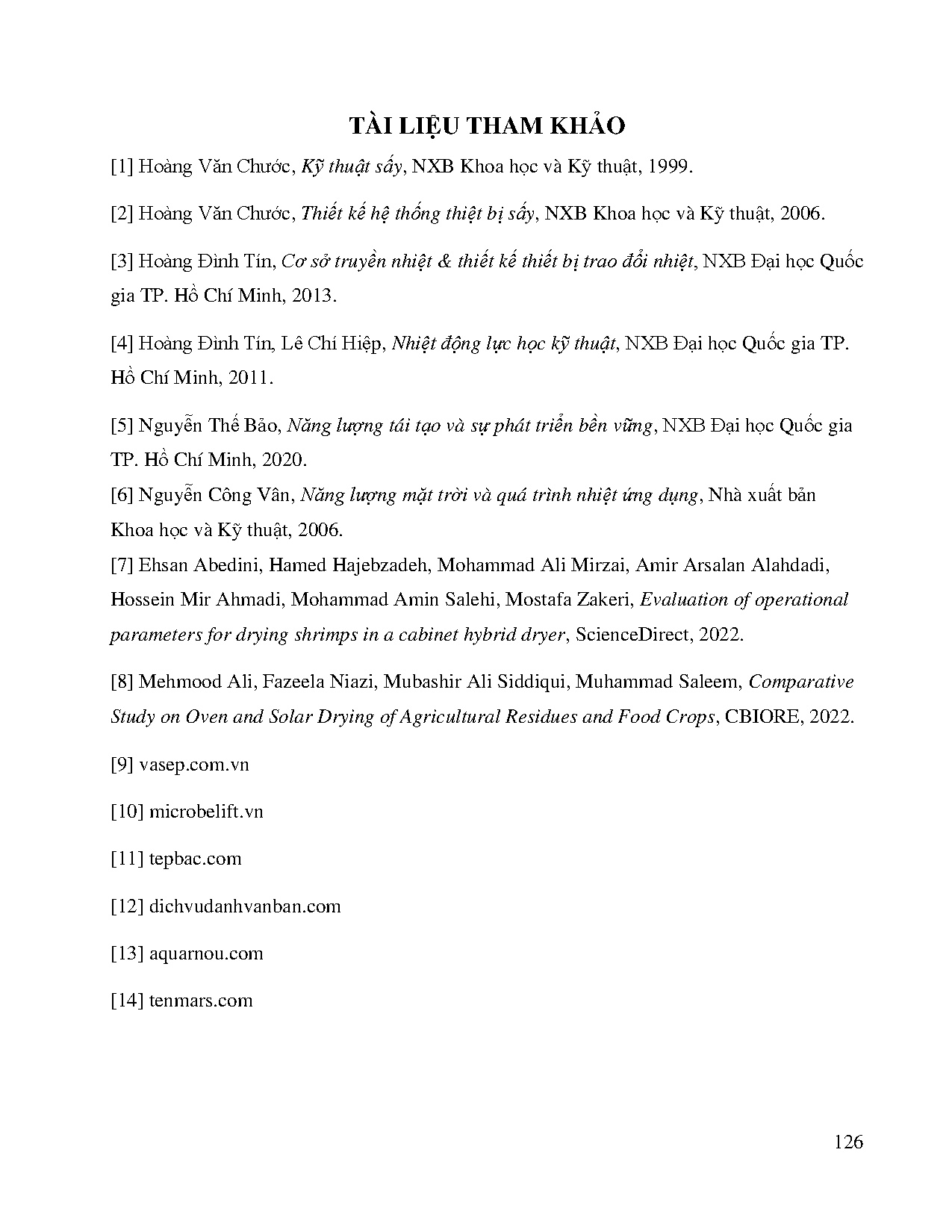 Ảnh một số trang tài liệu