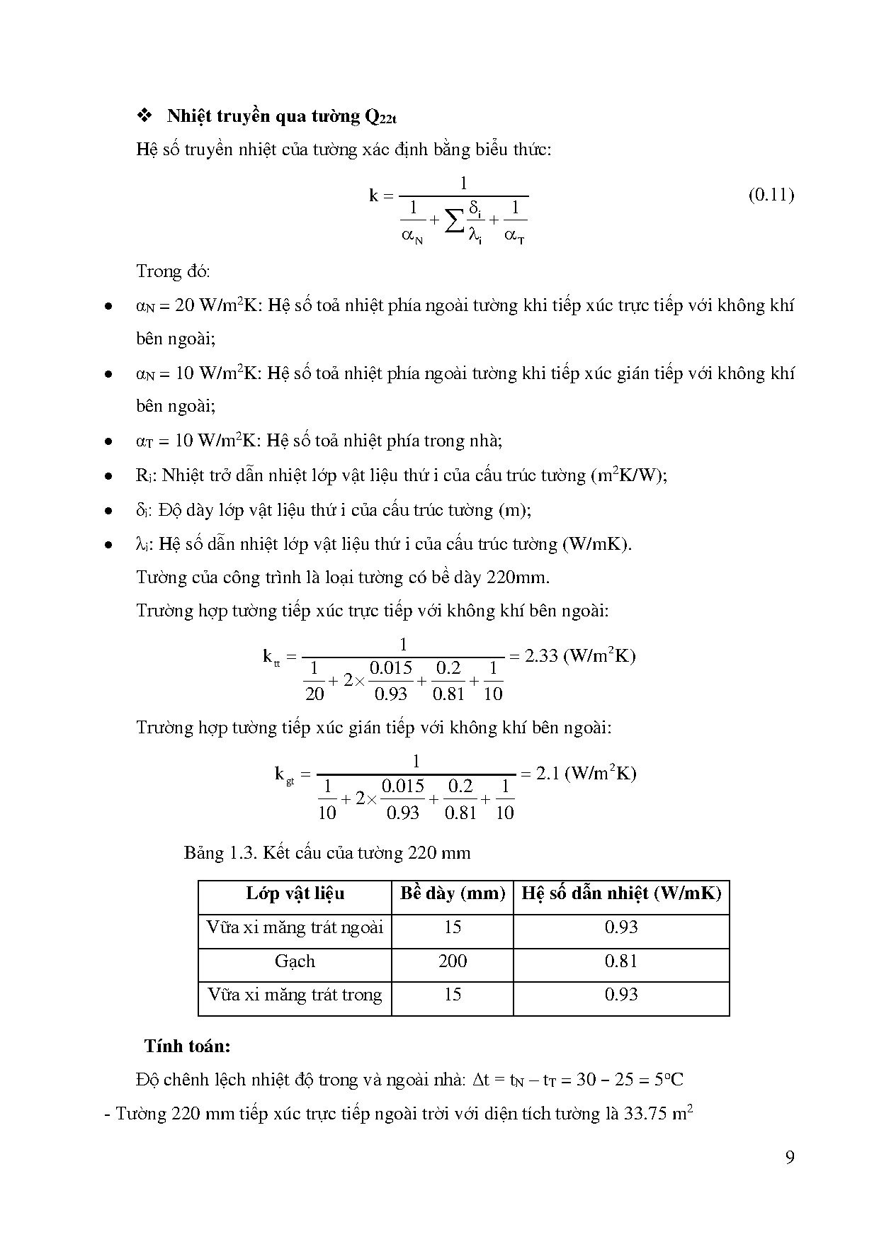 Đồ án tốt nghiệp - Nghiên cứu các điều kiện tiện nghi nhiệt bằng phương pháp mô phỏng số CVPNMDMTLĐ - Trang 27