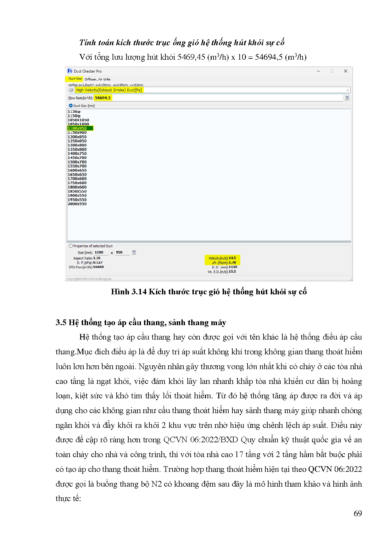 Đồ án tốt nghiệp - Tính toán kiểm tra hệ thống điều hòa không khí và triển khai bằng phần MARCTNSĐN - Trang 87