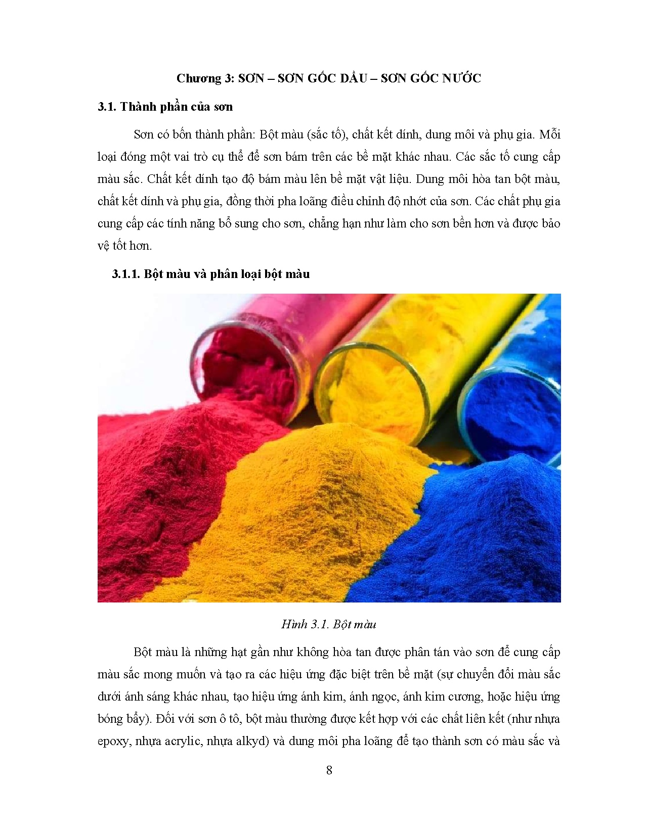 Đồ án tốt nghiệp - Phân tích sơn gốc nước, sơn gốc dầu và khả năng ứng dụng sơn gốc nước, sơn GDTTT - Trang 25