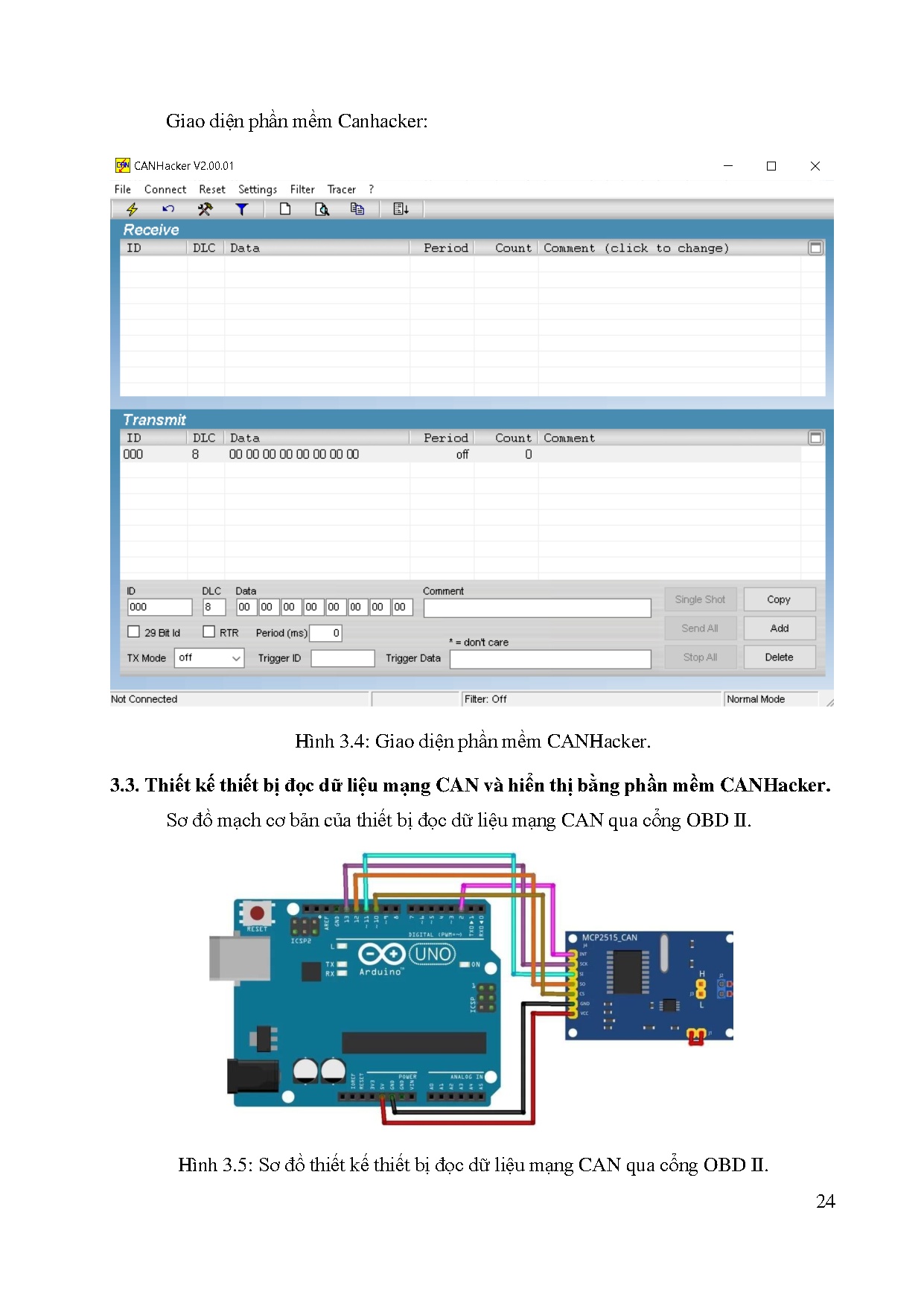Đồ án tốt nghiệp - Nghiên cứu chế tạo thiết bị cảnh báo nguy hiểm trên ô tô bằng điện thoại TQCOI - Trang 46