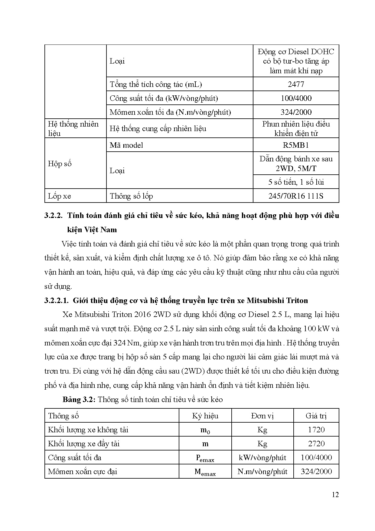 Đồ án tốt nghiệp - Khảo sát và đánh giá tính năng hoạt động của ô tô - Trang 31