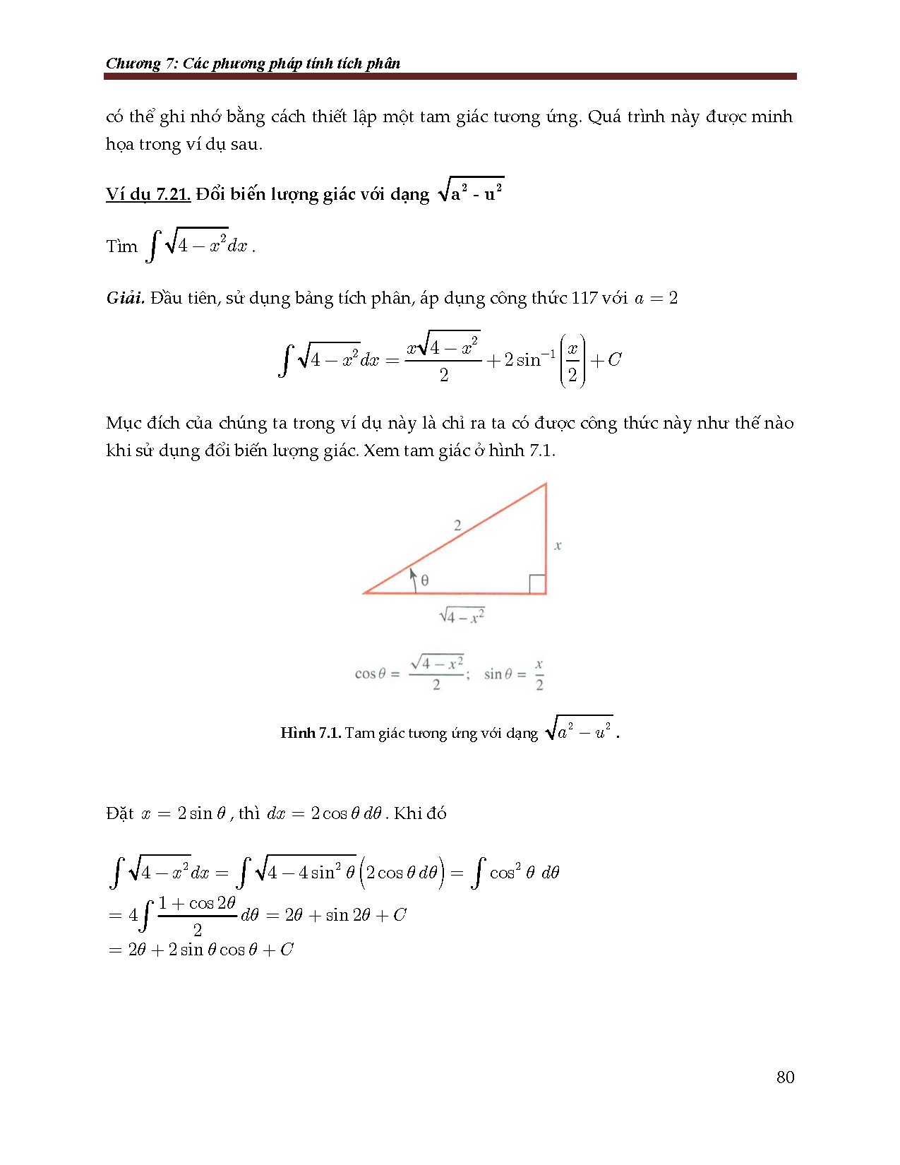 Tài liệu môn học Toán 2 (HCMUTE) - Trang 76