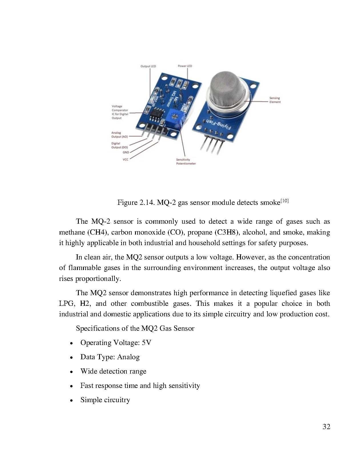 Đồ án tốt nghiệp - A Study of An Early Warning System for Fire Incidents When Cars Parked - Trang 49