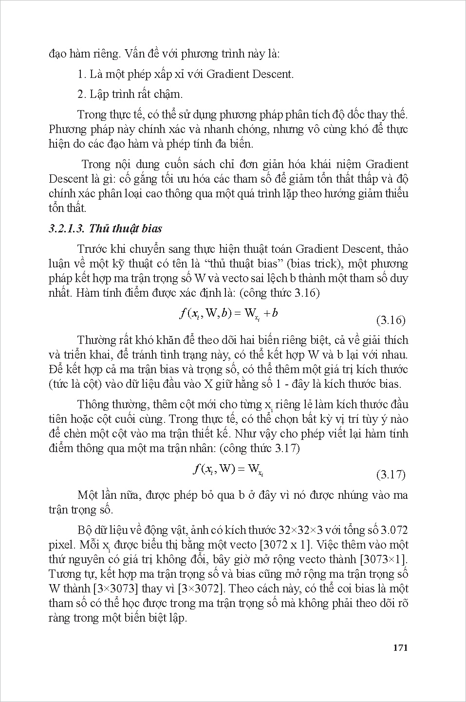 Giáo trình mạng nơ ron học sâu và ứng dụng (HCMUTE) - Trang 173