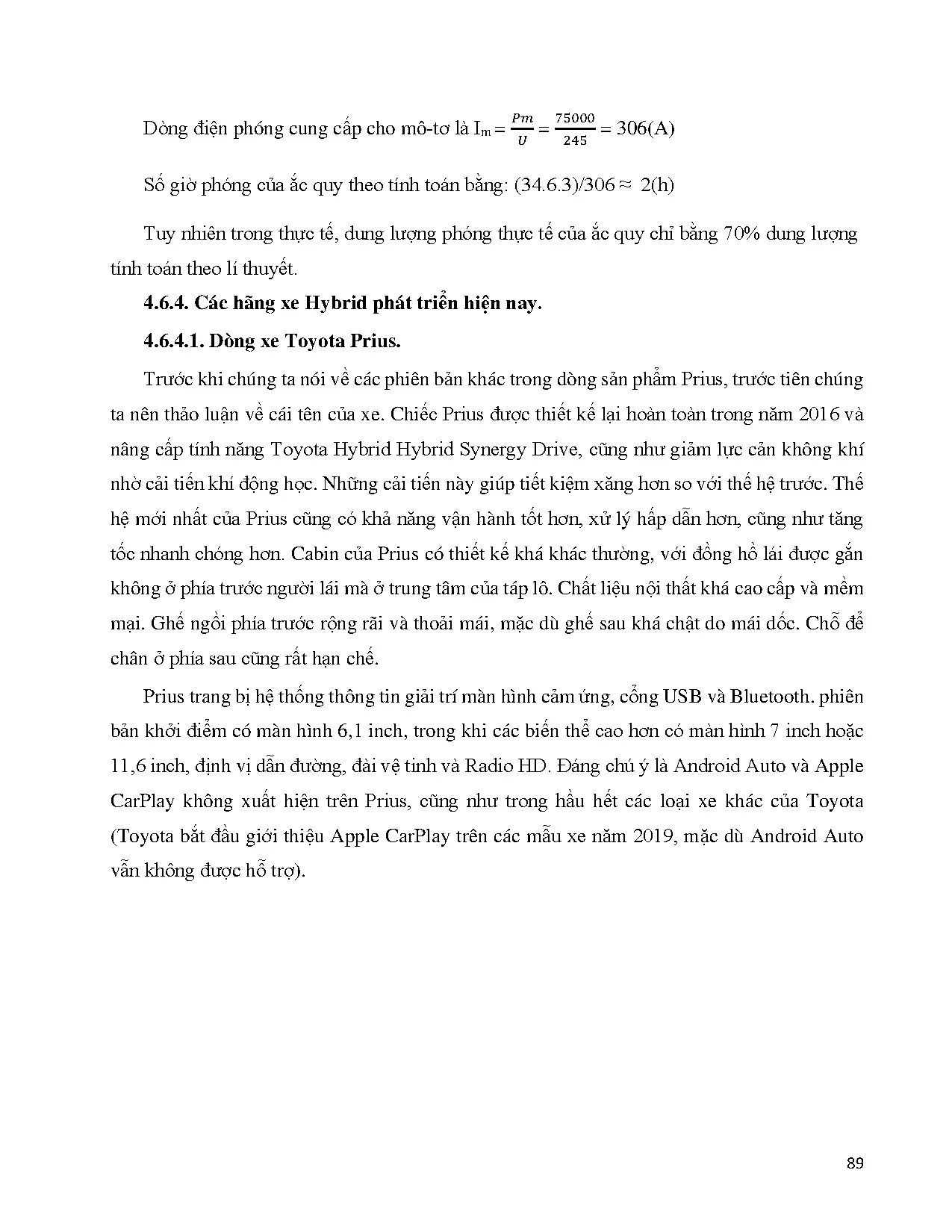 Đồ án tốt nghiệp - Năng lượng mới sử dụng trên ô tô - Trang 106