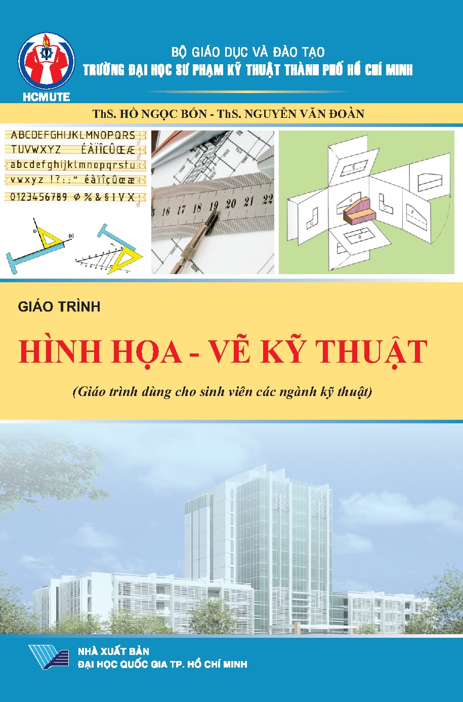 Giáo trình hình họa vẽ kỹ thuật (HCMUTE)