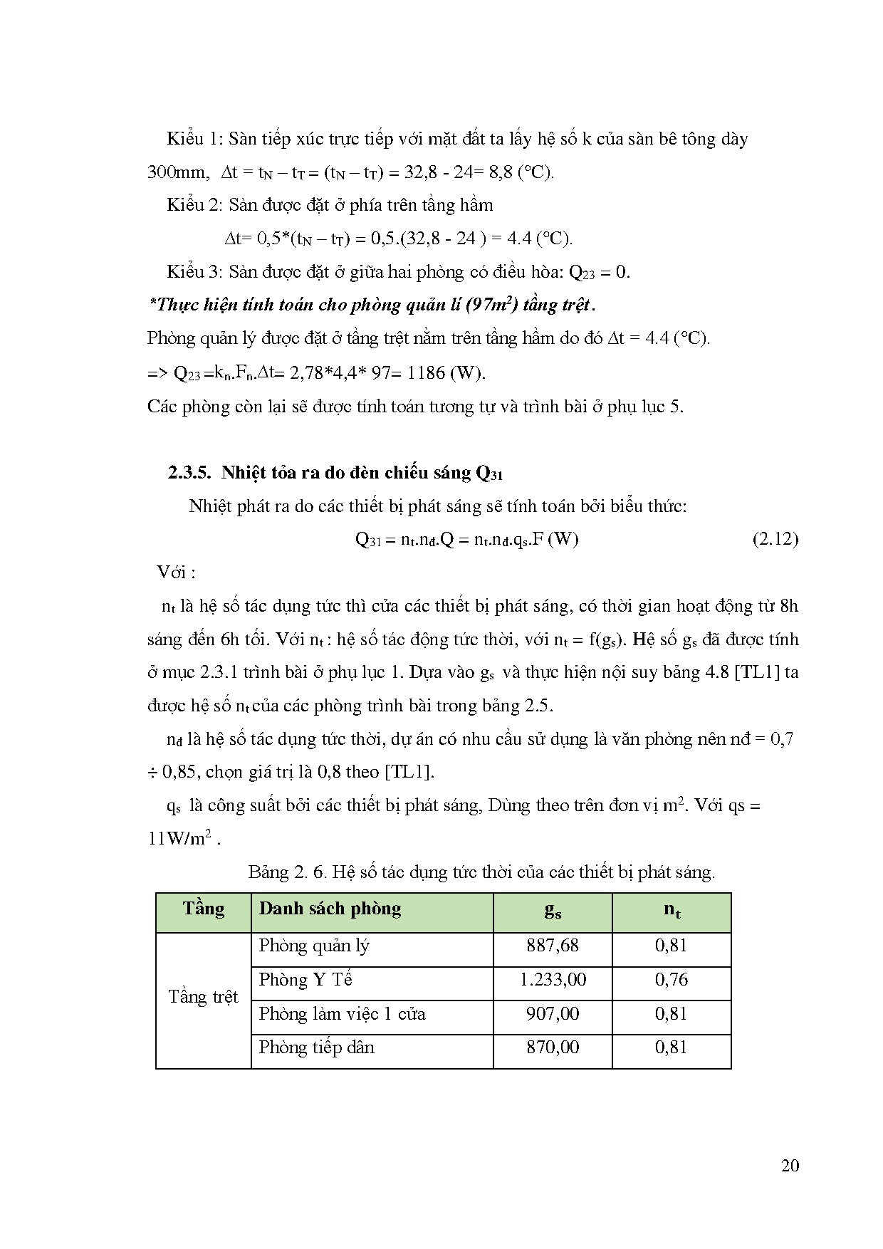 Đồ án tốt nghiệp - Tính toán kiểm tra hệ thống điều hòa không khí, thông gió và dựng model RCTNCSN - Trang 38