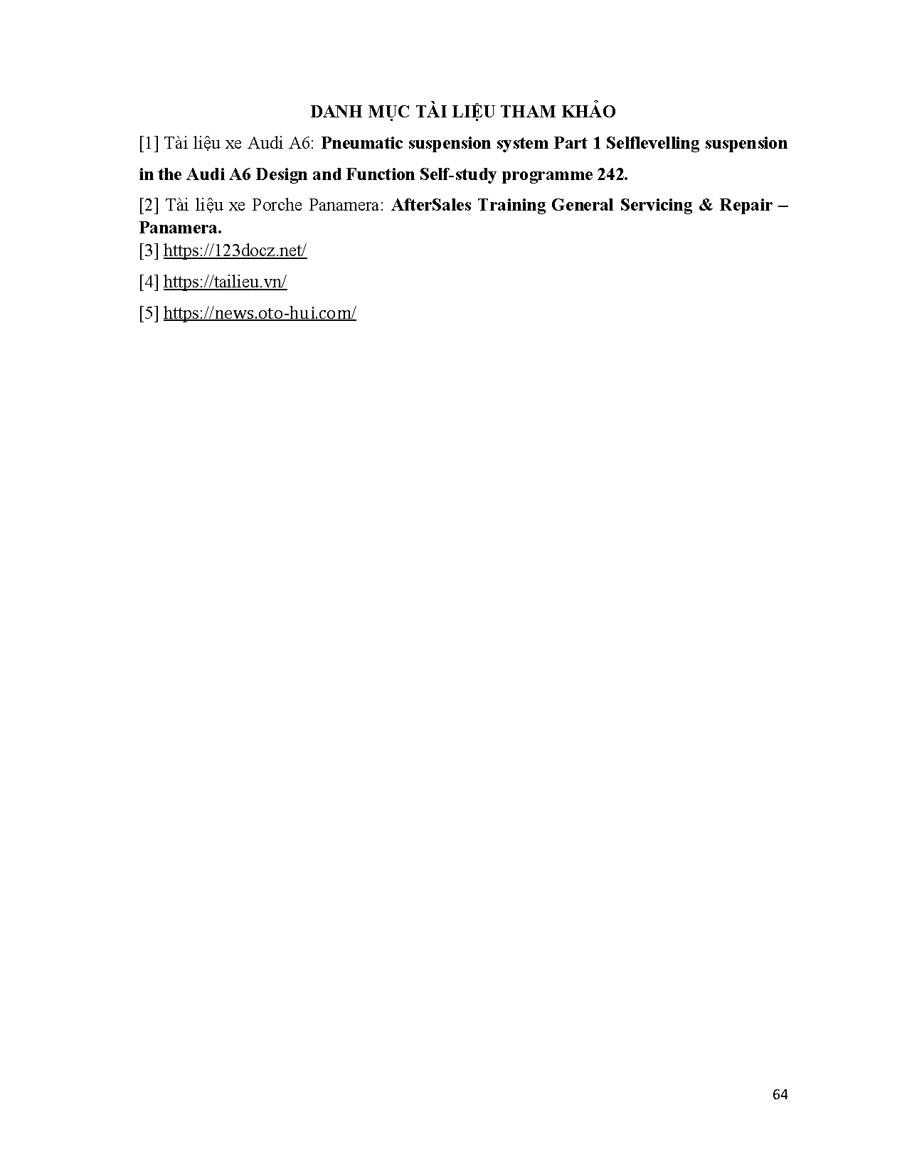 Đồ án tốt nghiệp - Khảo sát các hệ thống treo tích cực trên ô tô hiện đại - Trang 79