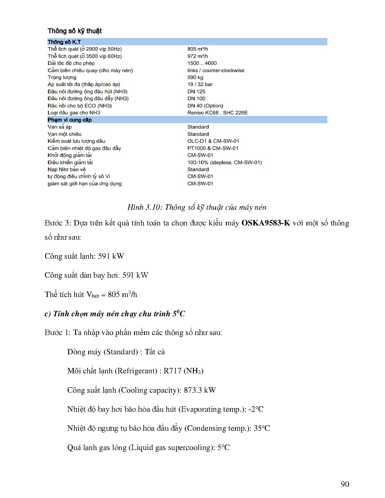 Đồ án tốt nghiệp - Tính toán kiểm tra công trình kho lạnh dịch vụ Công ty TNHH MTV Ajtotal Việt Nam - Trang 97