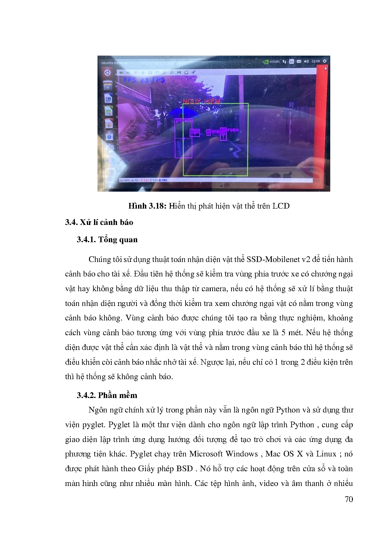 Đồ án tốt nghiệp - Nghiên cứu thiết kế và chế tạo hệ thống cảnh báo va chạm sớm trên xe - Trang 87