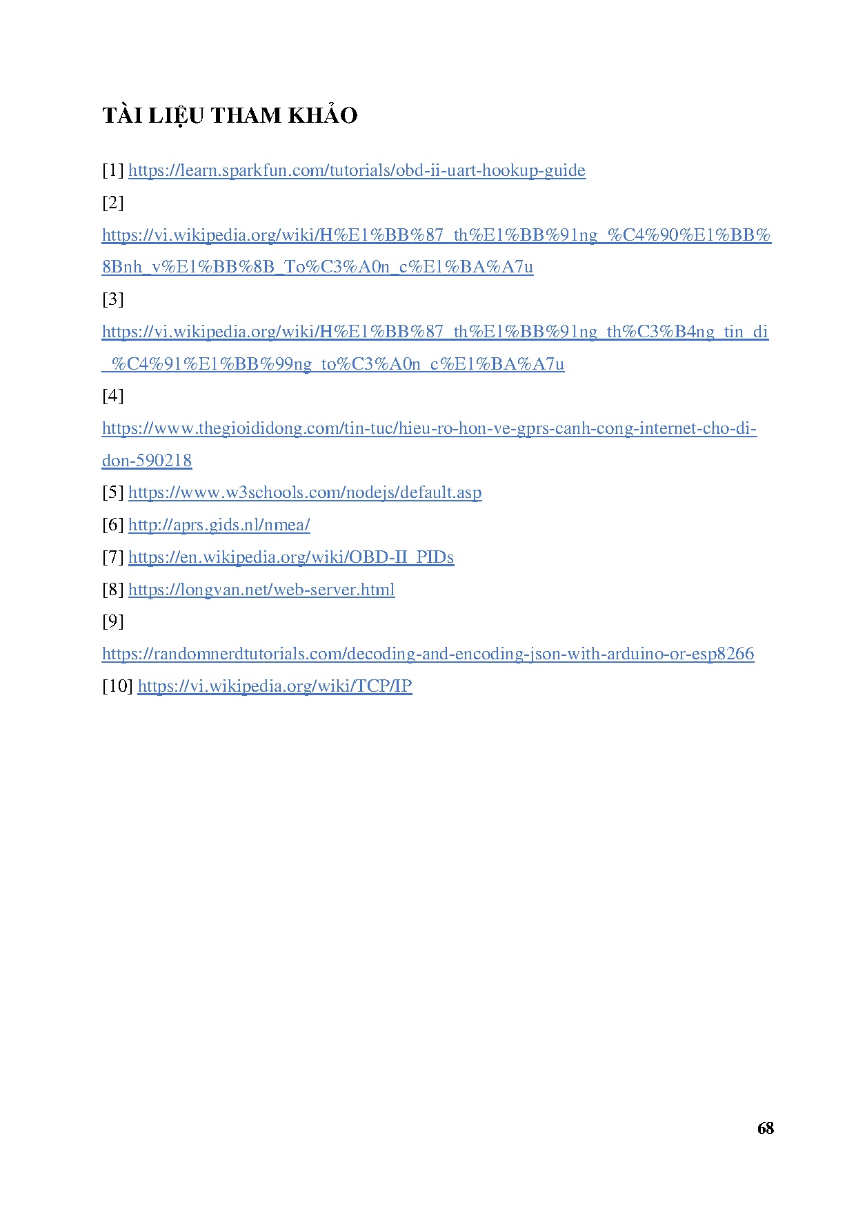 Ảnh một số trang tài liệu