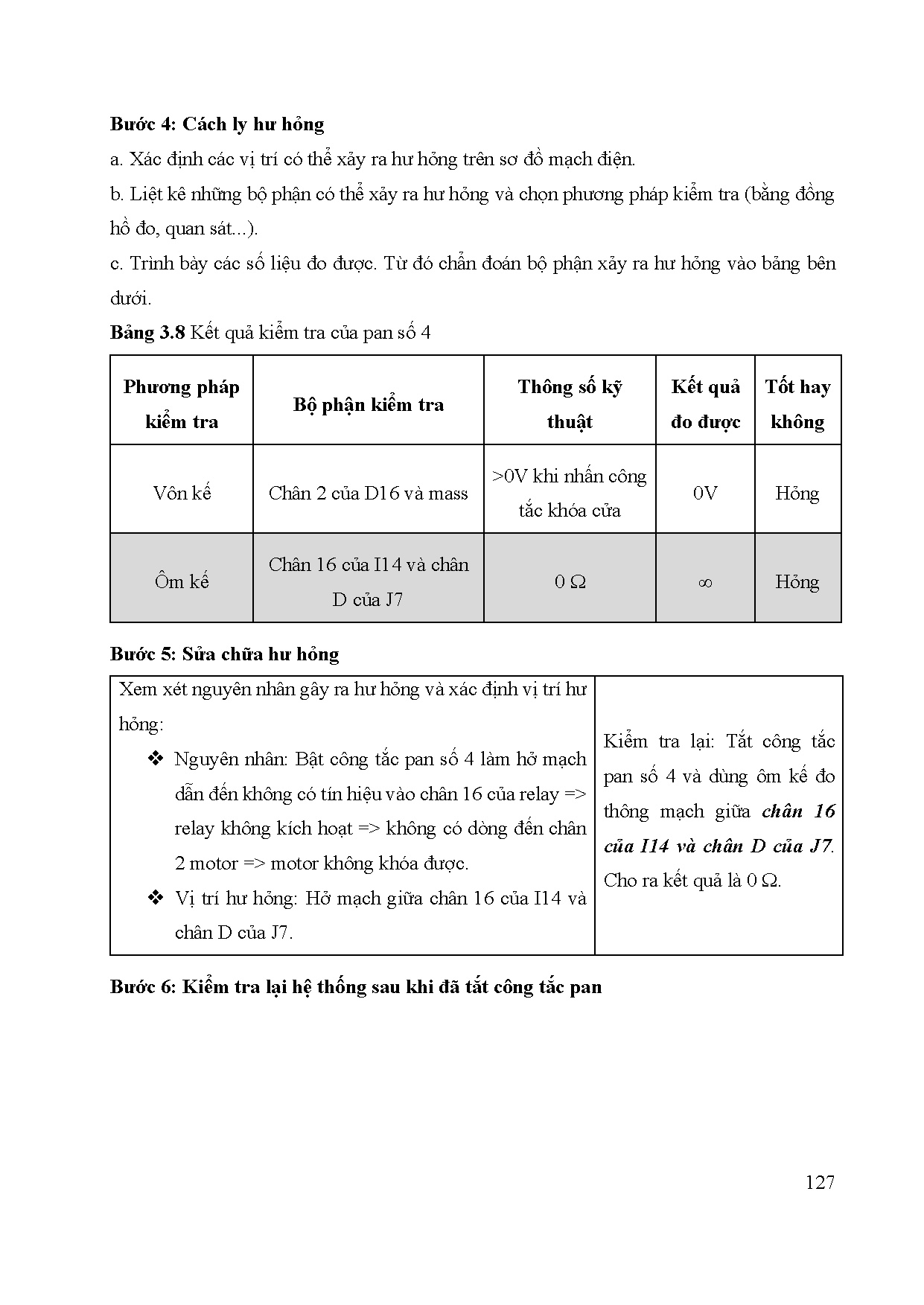 Đồ án tốt nghiệp - Tìm hiểu và sửa chữa mô hình học tập điện thân xe Lexus ES300 199 - Trang 150
