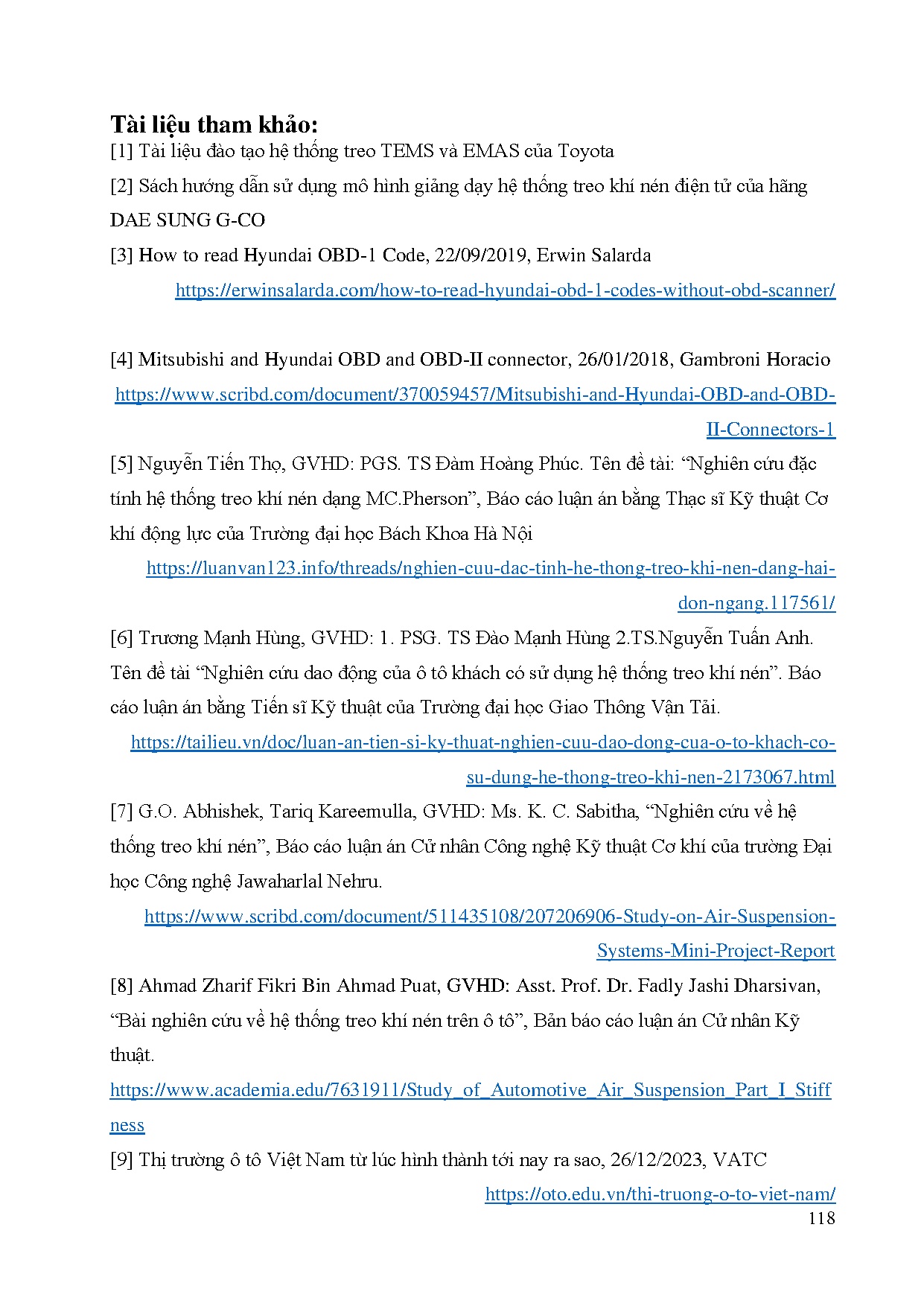 Đồ án tốt nghiệp - Khai thác chức năng của mô hình giảng dạy hệ thống treo khí nén điều KĐT ( CSSETE - Trang 140