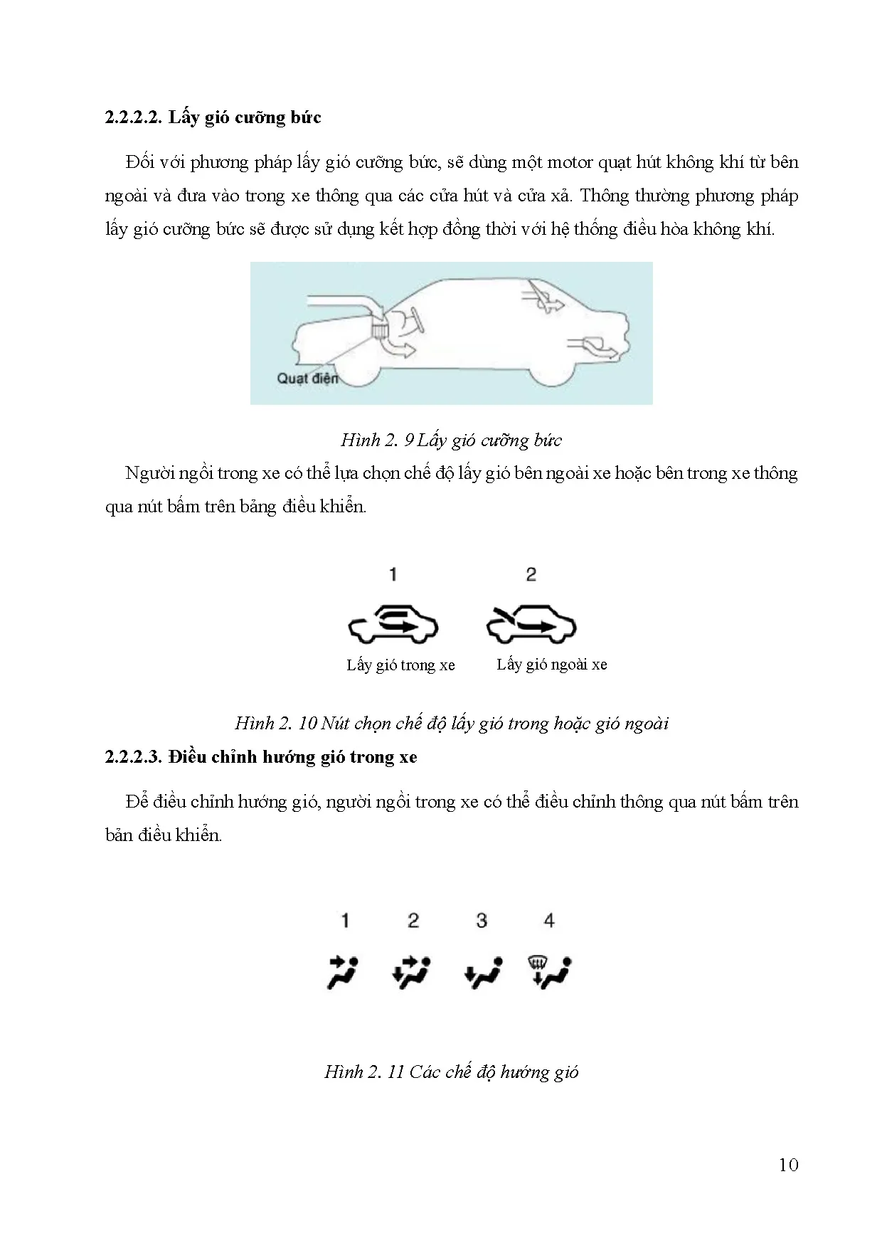 Đồ án tốt nghiệp - Nghiên cứu, cải tiến mô hình hệ thống điều hòa không khí trên xe Toyota Camry 2 - Trang 30