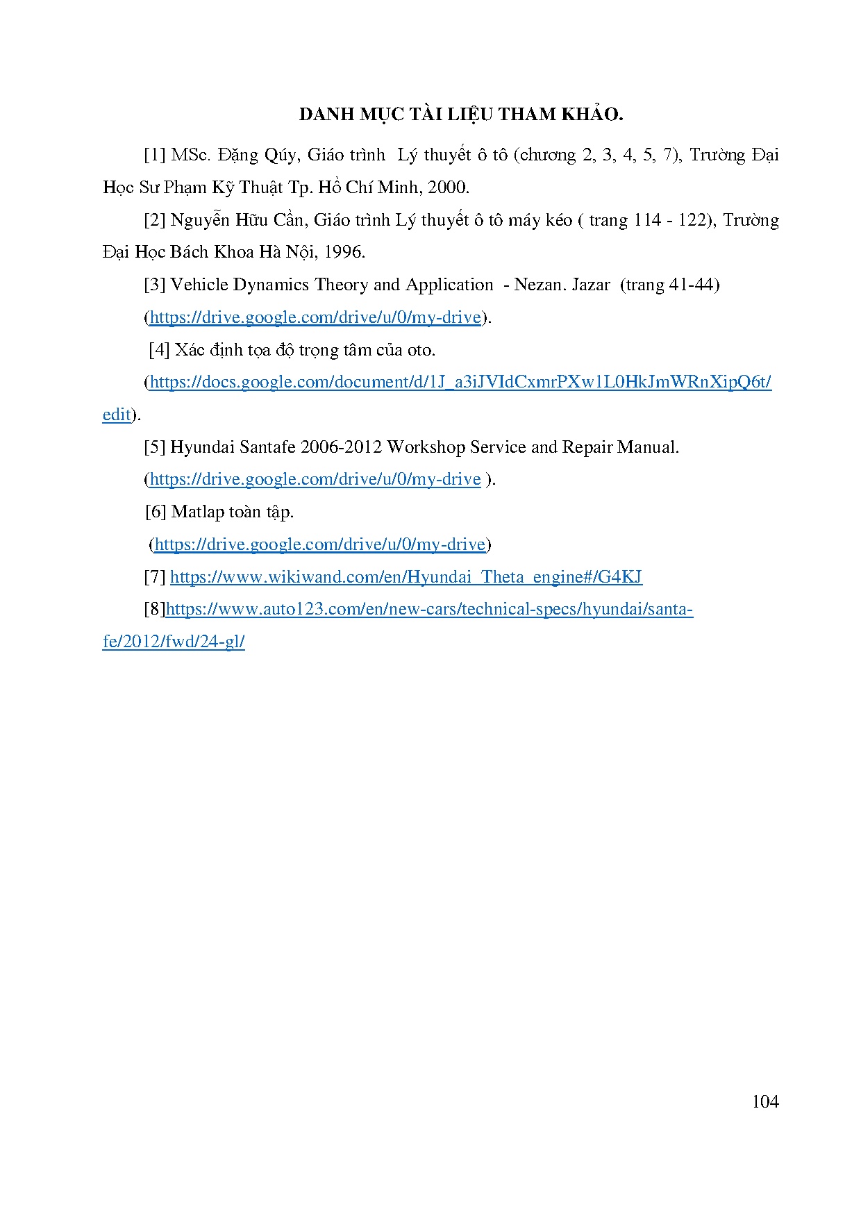 Ảnh một số trang tài liệu