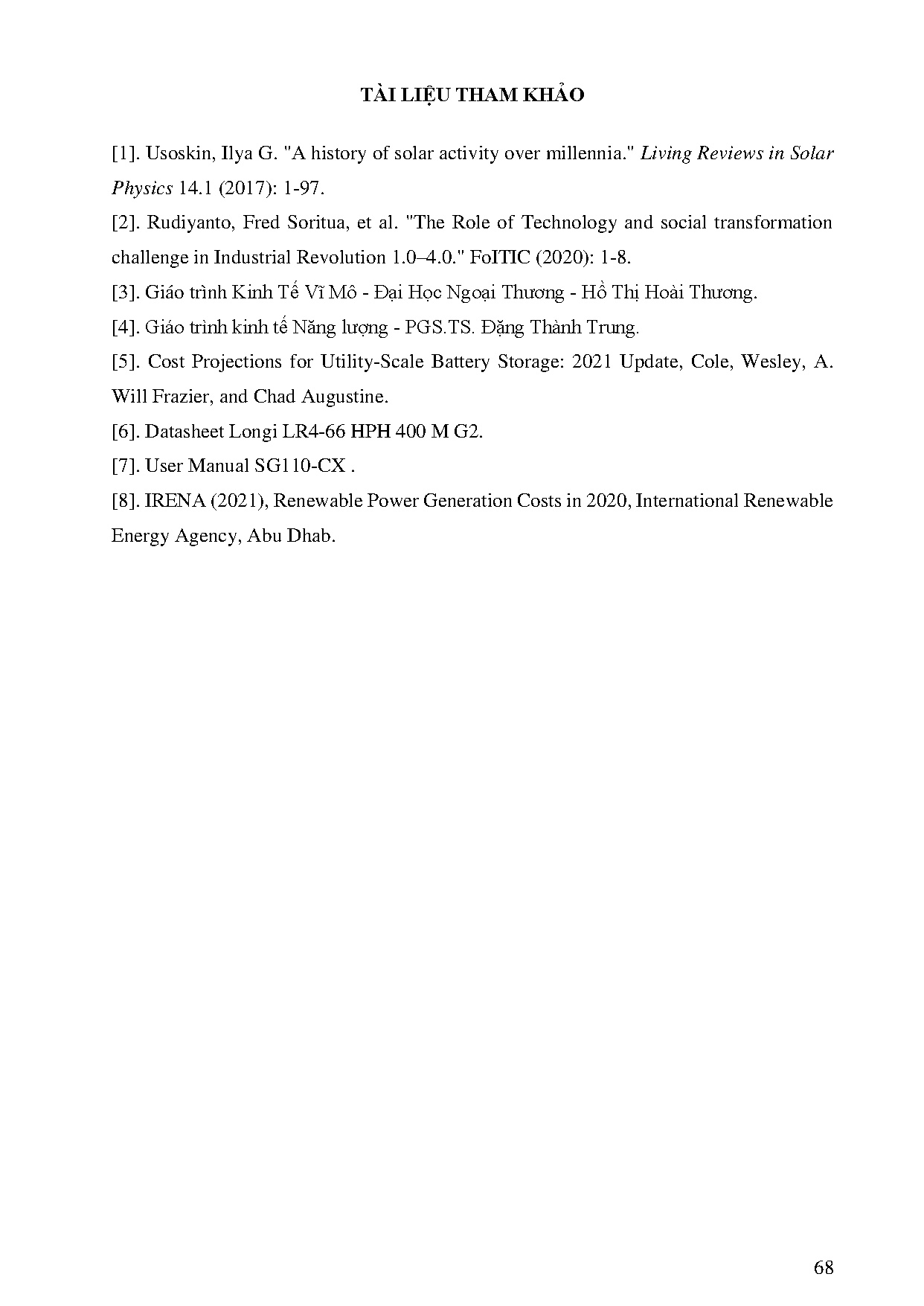 Ảnh một số trang tài liệu