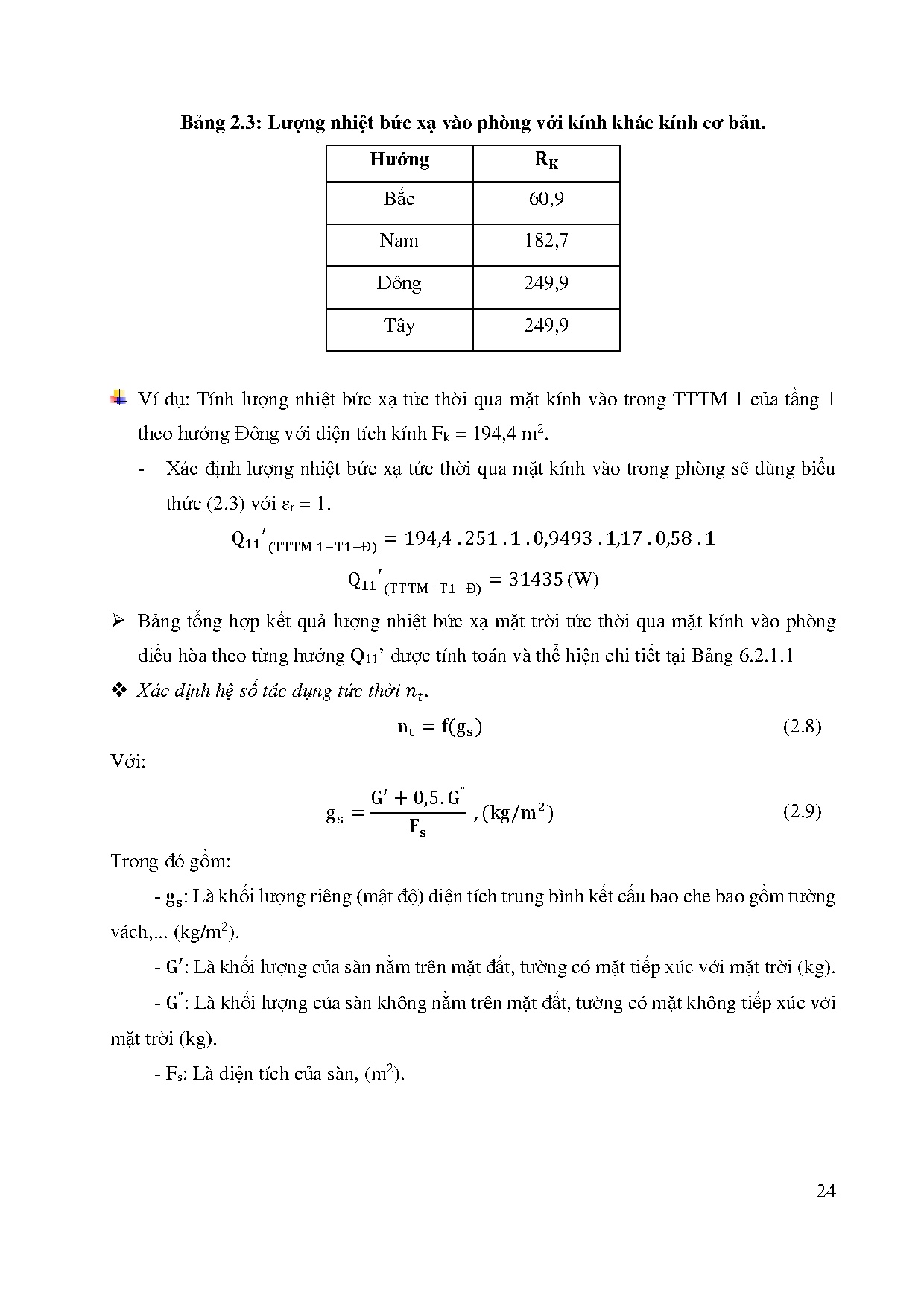 Đồ án tốt nghiệp - Tính toán kiểm tra hệ thống điều hòa không khí, thông gió VTKBVBPMRCTNVPTMDV - B - Trang 53