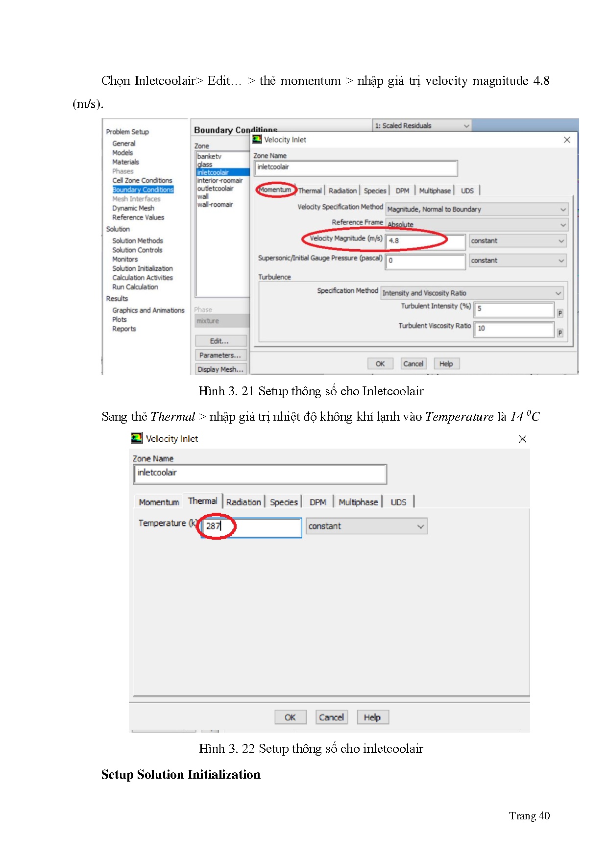 Đồ án tốt nghiệp - Đánh giá, mô phỏng các yếu tố ảnh hưởng đến phân phối gió trong hệ TĐHKKVKGNHTXN - Trang 61