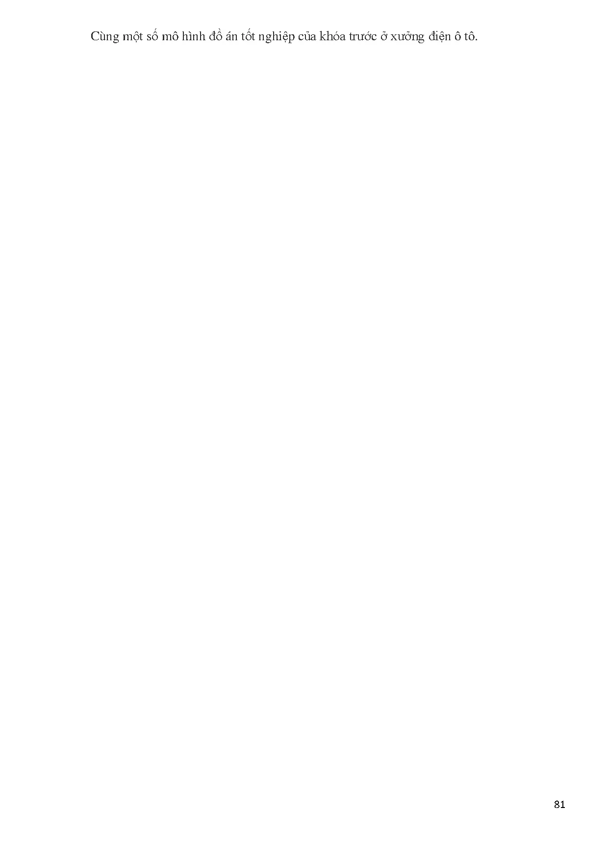 Đồ án tốt nghiệp - Chế tạo một số mô hình điện thân xe hệ thống chiếu sáng và tín HHTNHKVKCHTGMVRK - Trang 80