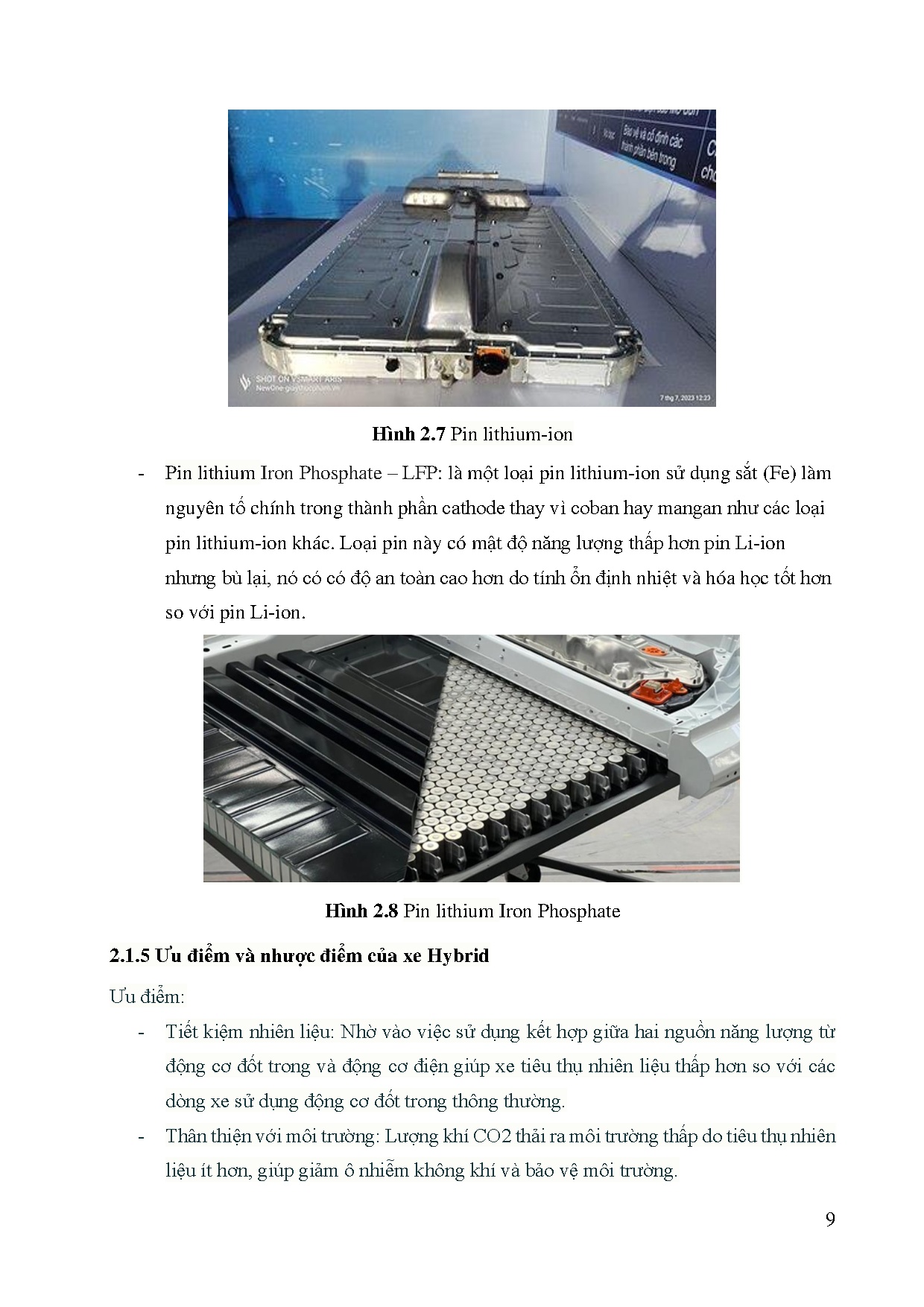 Ảnh một số trang tài liệu