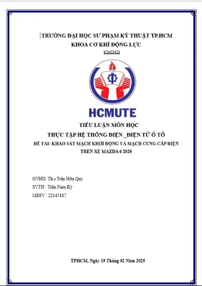 Máy phát điện và máy khởi động trên ô tô