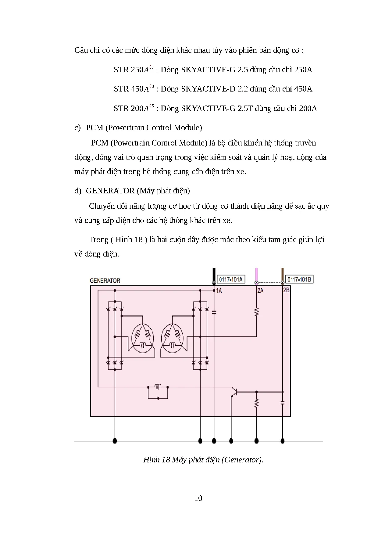 Máy phát điện và máy khởi động trên ô tô - Trang 12