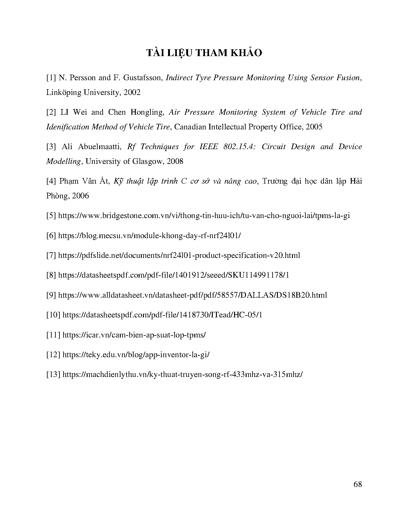 Ảnh một số trang tài liệu