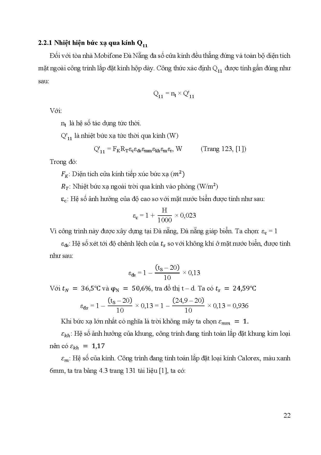 Đồ án tốt nghiệp - Tính toán kiểm tra hệ thống điều hòa không khí, thông gió và TKBVBPMAVRCTNMĐN - Trang 37