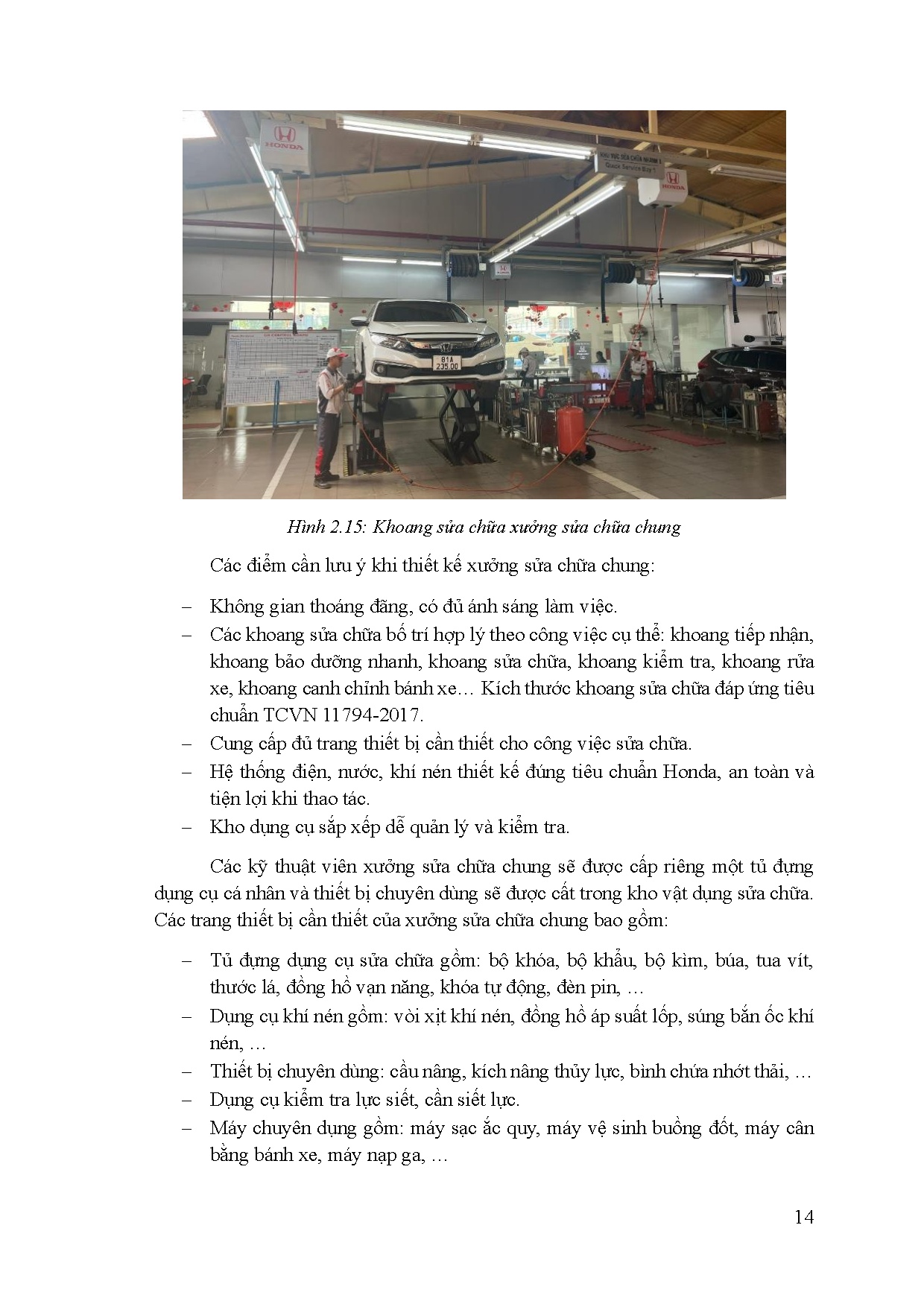 Đồ án tốt nghiệp - Chuyên đề quản lý dịch vụ tại đại lý ô tô Hond - Trang 33