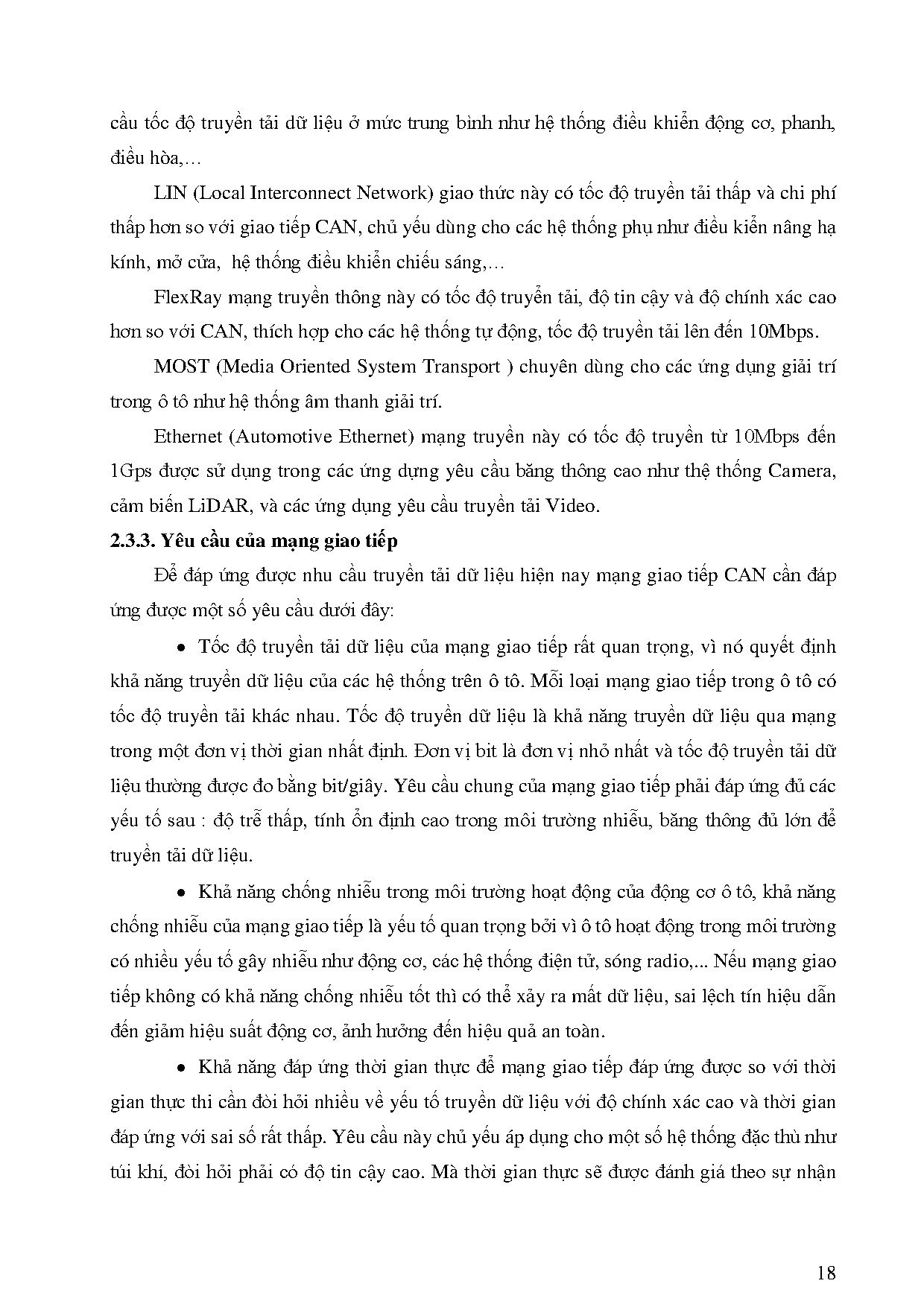 Đồ án tốt nghiệp - Mô phỏng và thực nghiệm mạng giao tiếp CAN trên hệ thống điều khiển động cơ - Trang 47