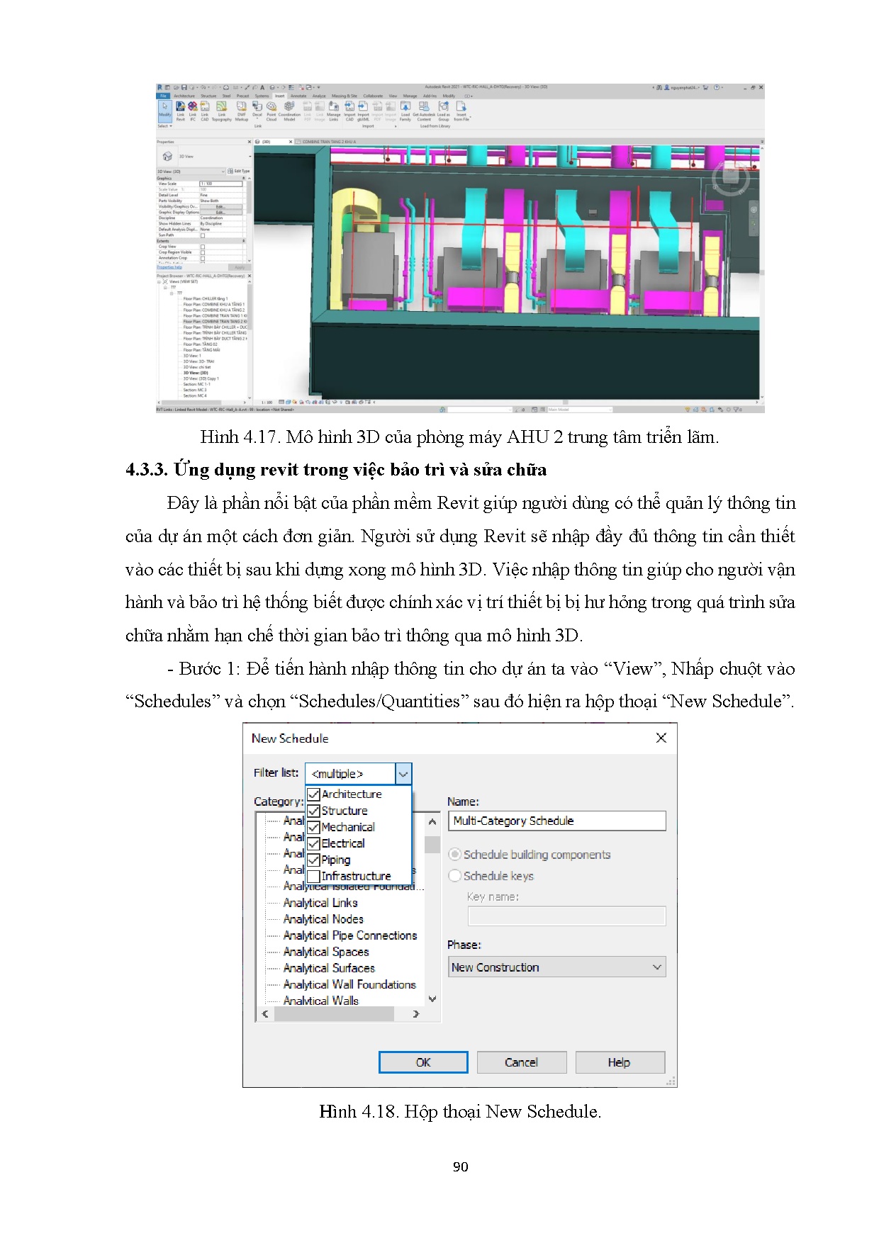 Đồ án tốt nghiệp - Tính toán kiểm tra hệ thống điều hòa không khí và dựng mô hình 3D CDÁTTTLWTCEBD - Trang 108