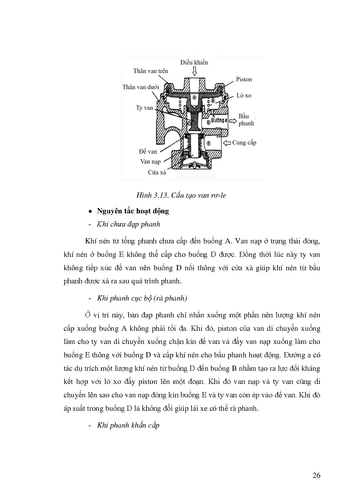 Đồ án tốt nghiệp - Thi công mô hình hệ thống phanh khí nén: Đồ án tốt nghiệp ngành Công nghệ KT ô T - Trang 43