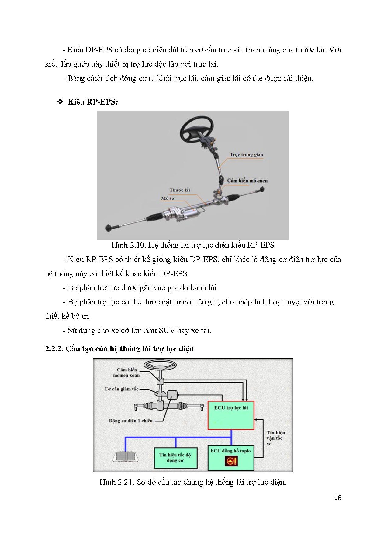 Đồ án tốt nghiệp - Thi công mô hình hệ thống lái trợ lực điện: Đồ án tốt nghiệp ngành Công NKT ô T - Trang 33