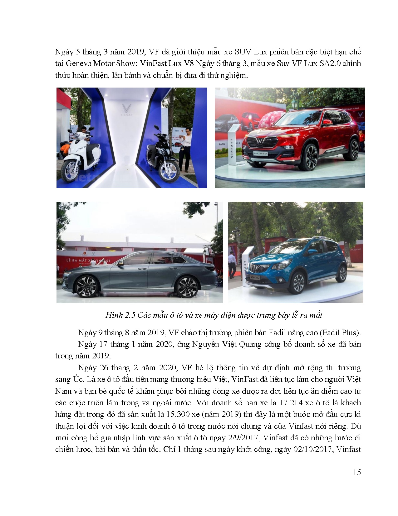 Đồ án tốt nghiệp - Phân tích ô tô điện Vinfast và đề xuất giải pháp phát triển công nghiệp ô tô VN - Trang 36