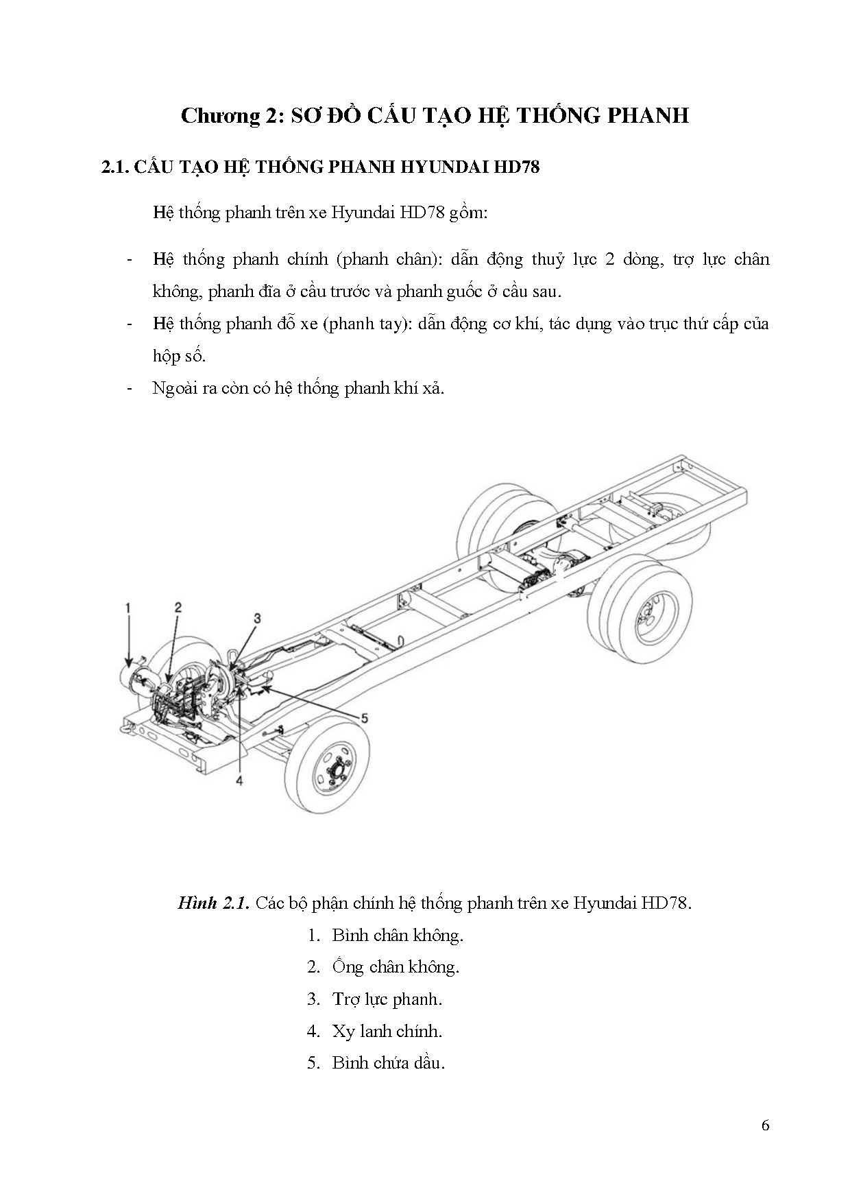 Đồ án tốt nghiệp - Tính toán kiểm tra hệ thống phanh khi xe chờ quá tải: Đồ án tốt nghiệp NCNKT ô T - Trang 21