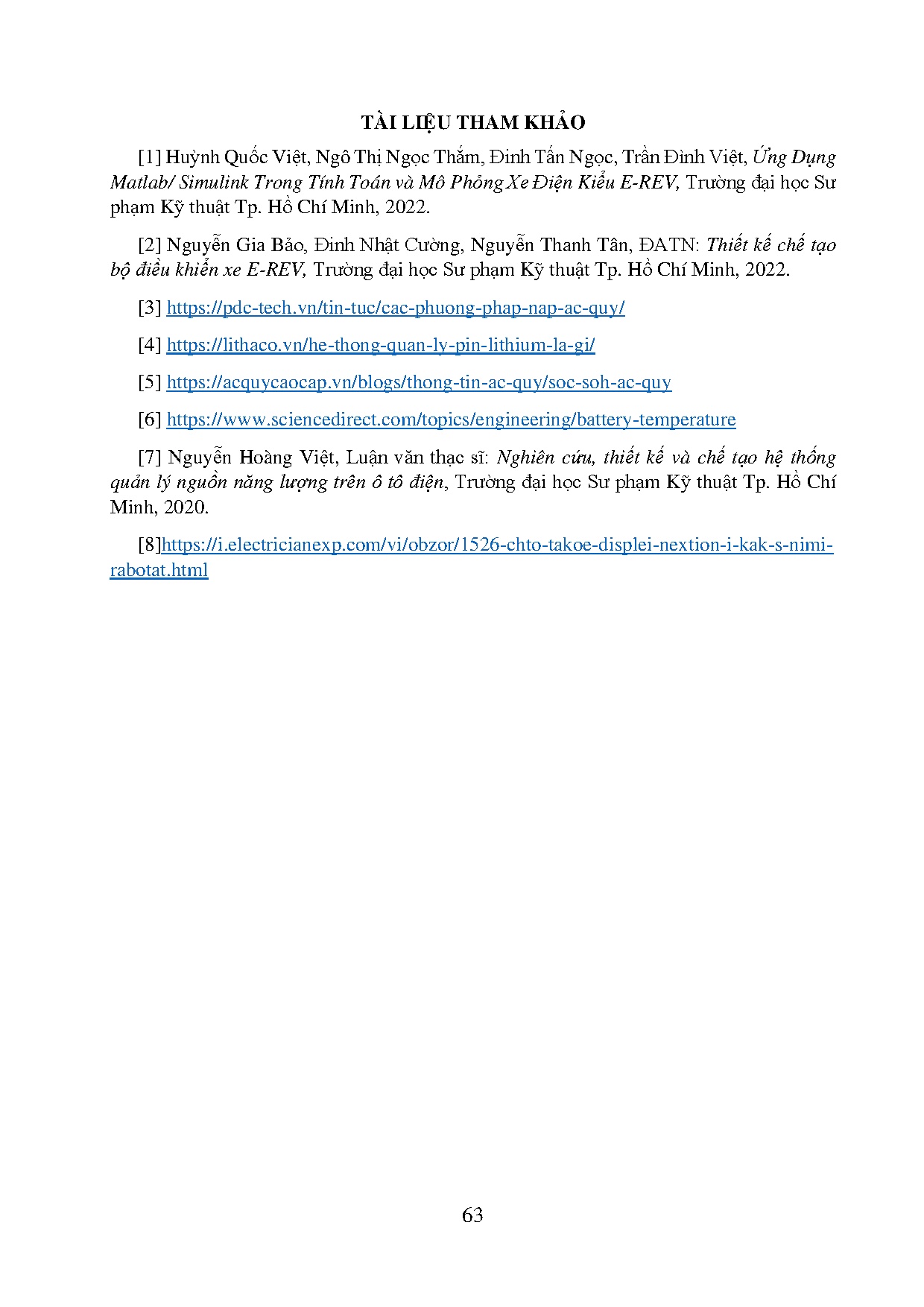 Đồ án tốt nghiệp - Thiết kế, chế tạo bộ điều khiển ắc quy cao áp trên xe E-Rev - Trang 82