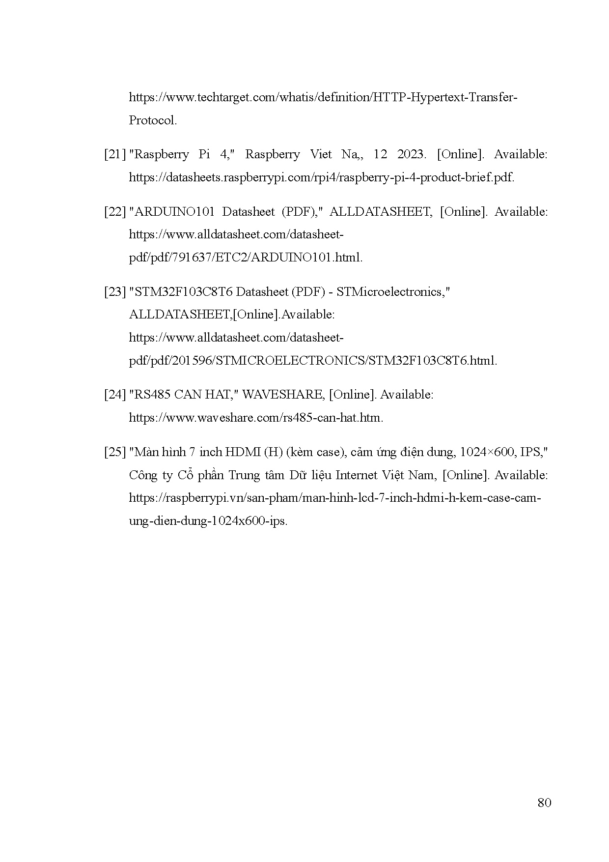 Ảnh một số trang tài liệu