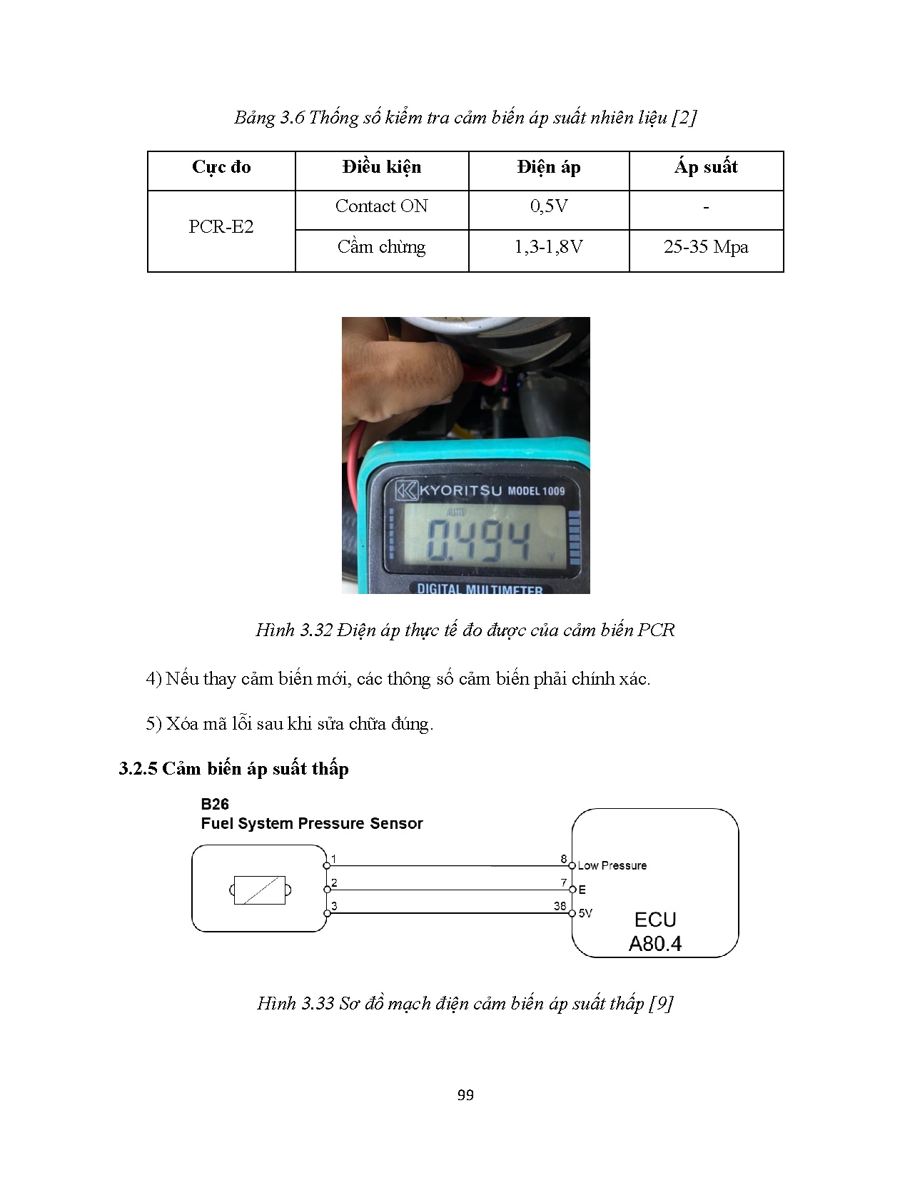 Đồ án tốt nghiệp - Biên soạn tài liệu hướng dẫn thực tập động cơ diesel Common Rail Mercedes SV 2 - Trang 123