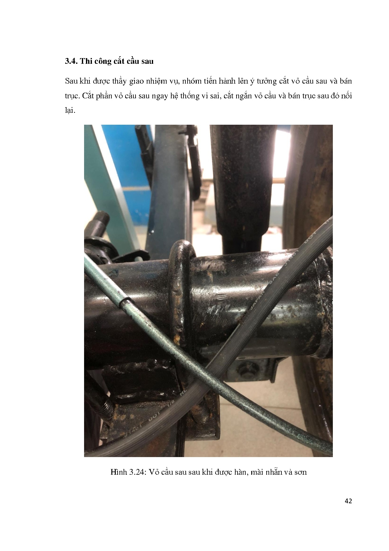 Đồ án tốt nghiệp - Thi công mô hình hệ thống phanh, hệ thống treo sau và cầu sau chủ động - Trang 56