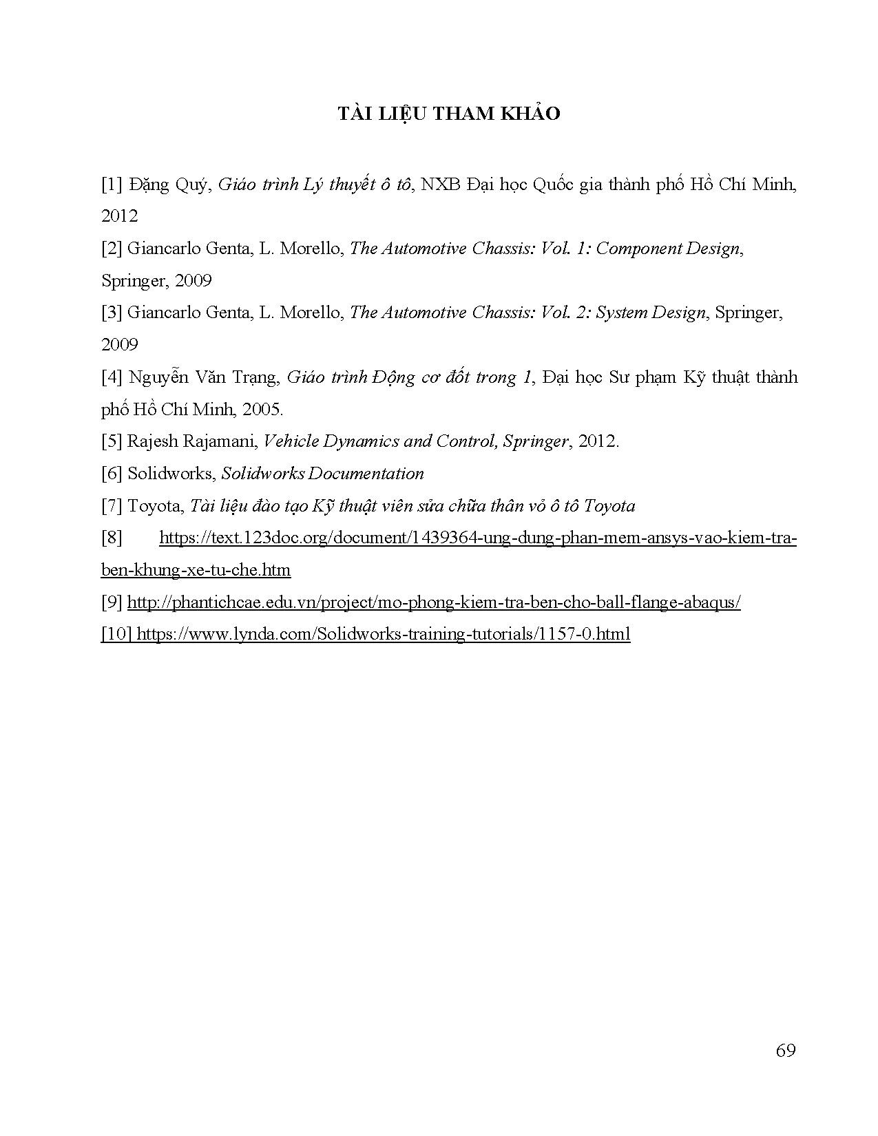 Ảnh một số trang tài liệu