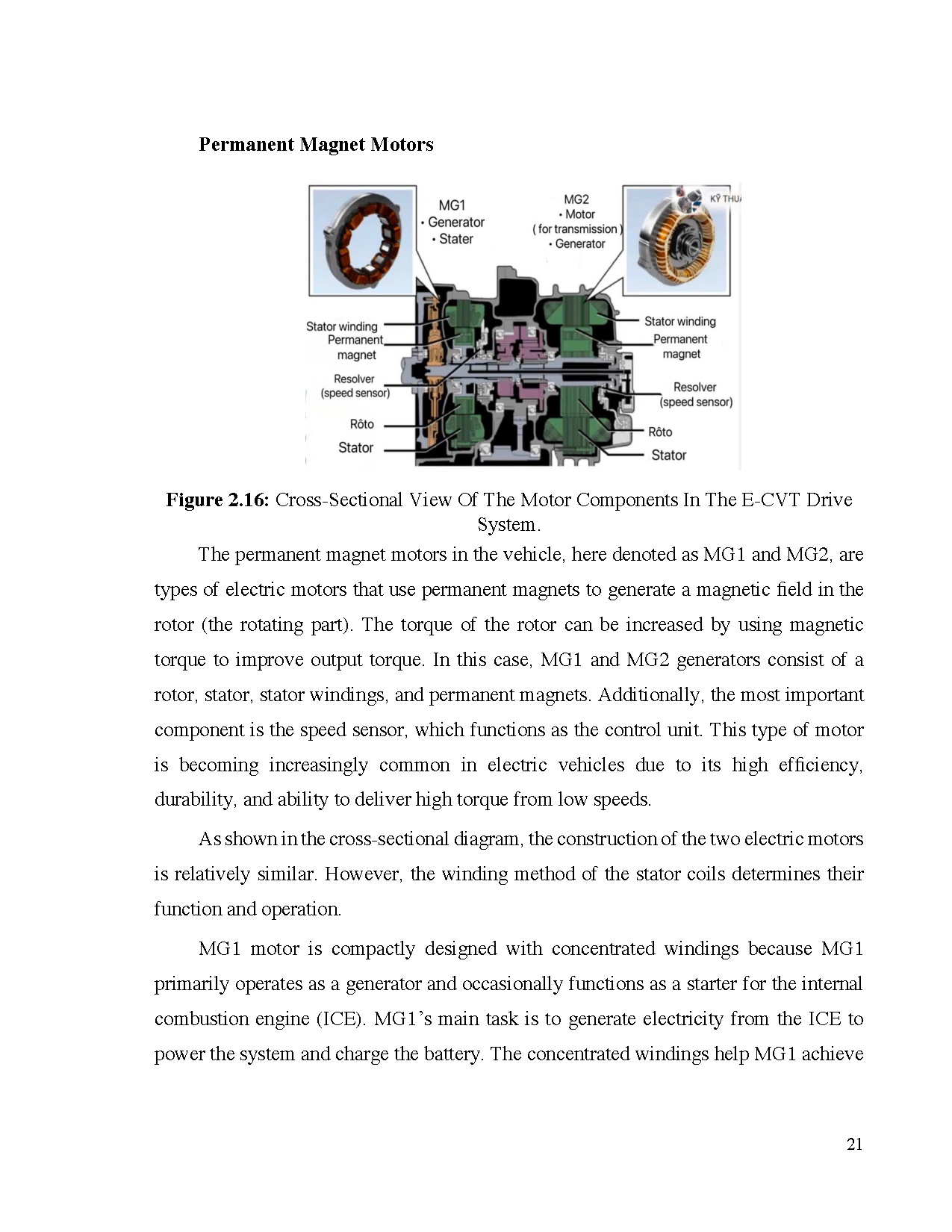Đồ án tốt nghiệp - Research on e-cvt transmission on hybrid vehicles and electric vehicles - Trang 36