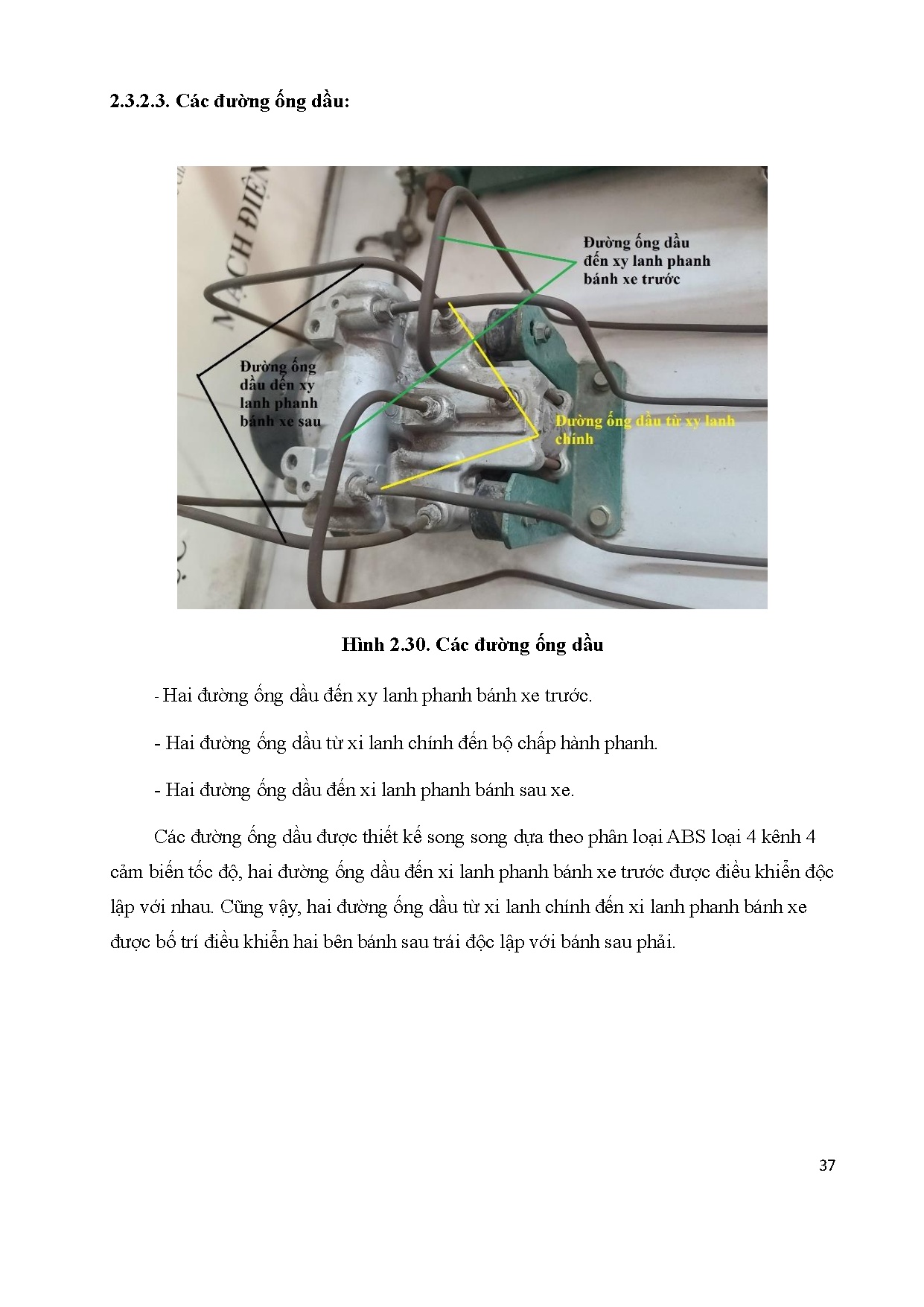 Đồ án tốt nghiệp - Nghiên cứu bảo dưỡng sửa chữa hệ thống chống bó cứng phanh ABS - Trang 55