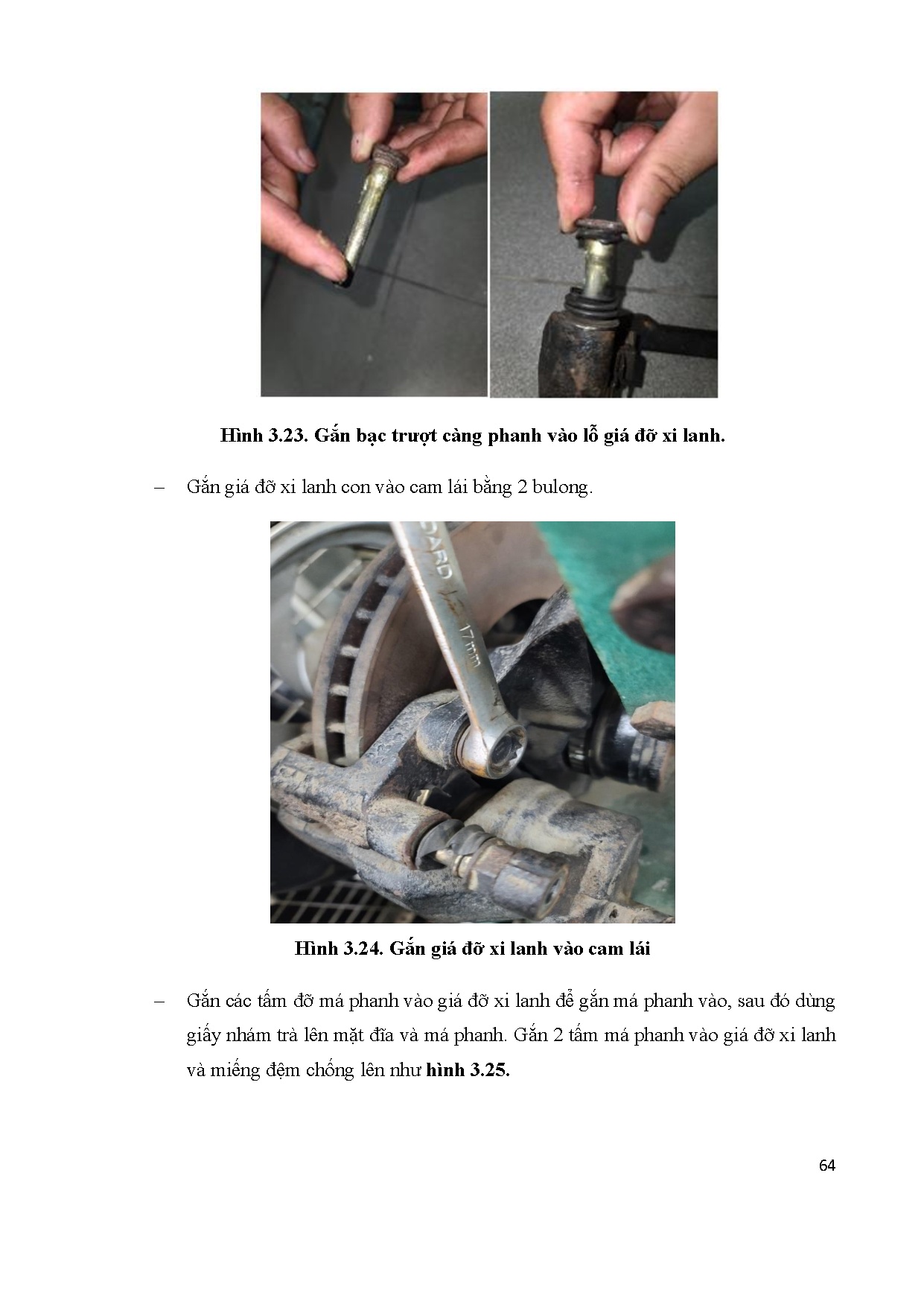 Đồ án tốt nghiệp - Nghiên cứu bảo dưỡng sửa chữa hệ thống chống bó cứng phanh ABS - Trang 82